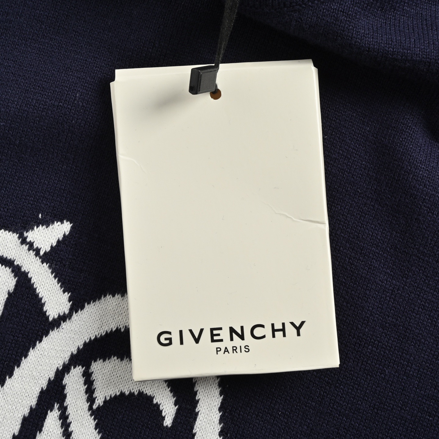 GIVENCHY/纪梵希 25ss logo提花针织短袖