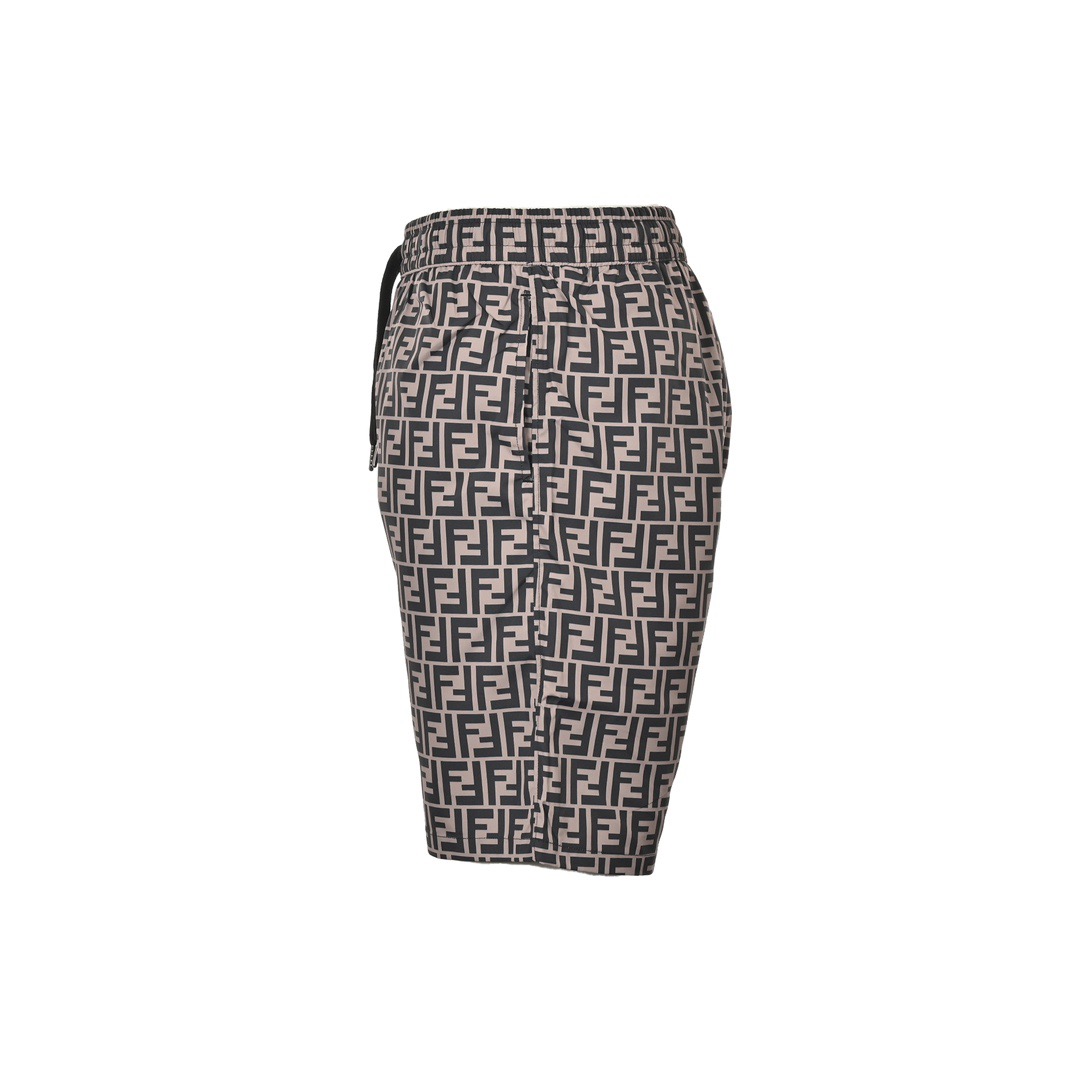 Fendi/芬迪 经典FF满印尼龙短裤 夏季渠道限定沙滩短裤
