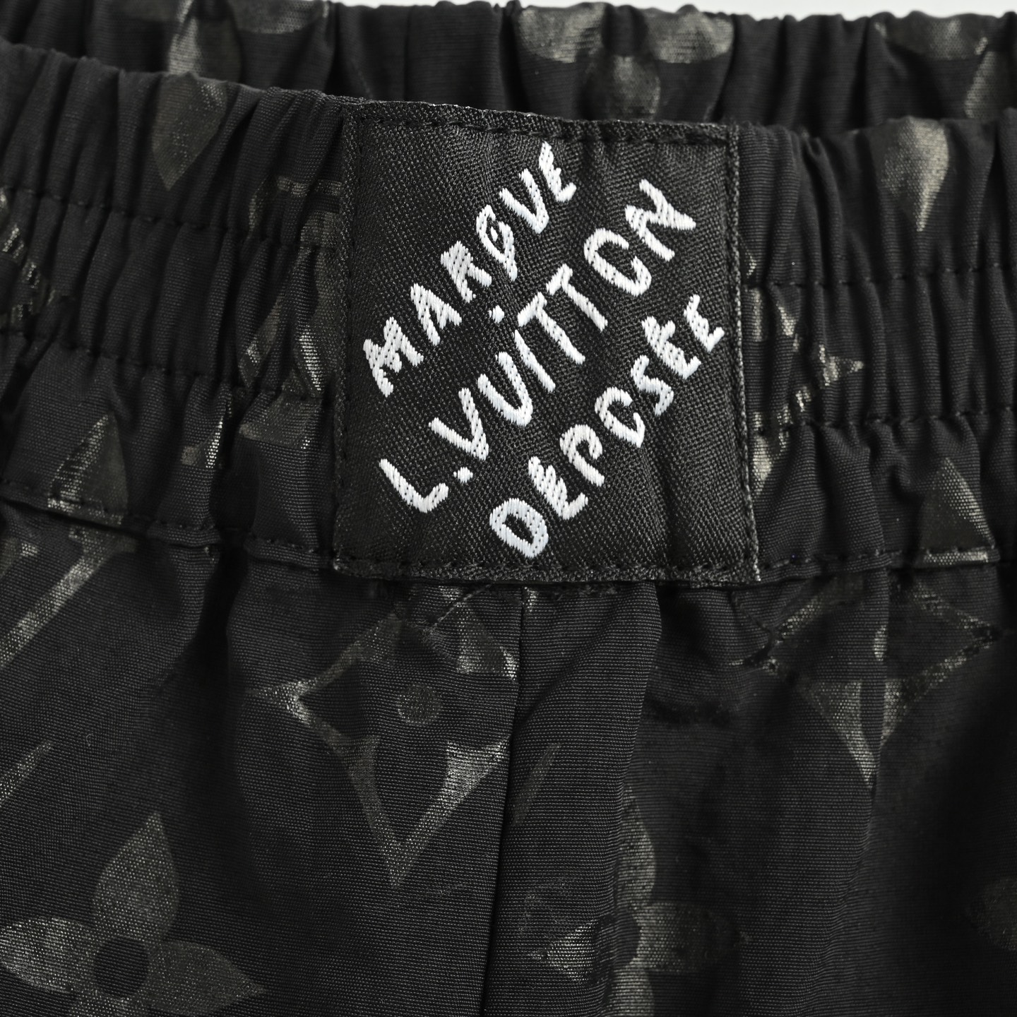 Louis Vuitton/路易威登 25ss 老花波纹提花套装短裤 LV新款桑蚕丝短裤