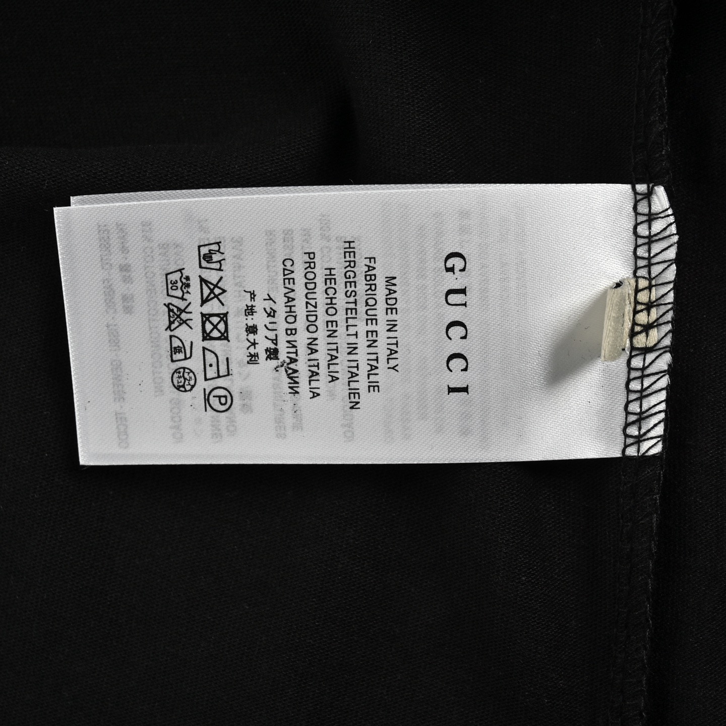 Gucci/古驰 25ss 双G立方体印花短袖