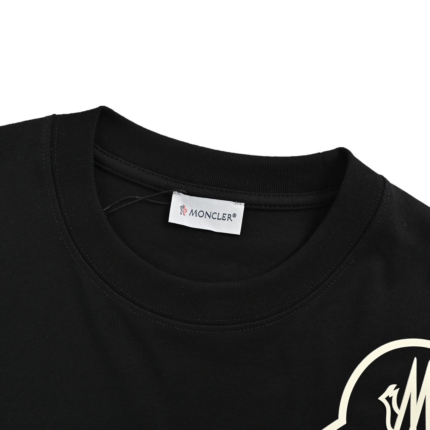 Moncler/蒙口 25ss 胸口压胶logo印花短袖