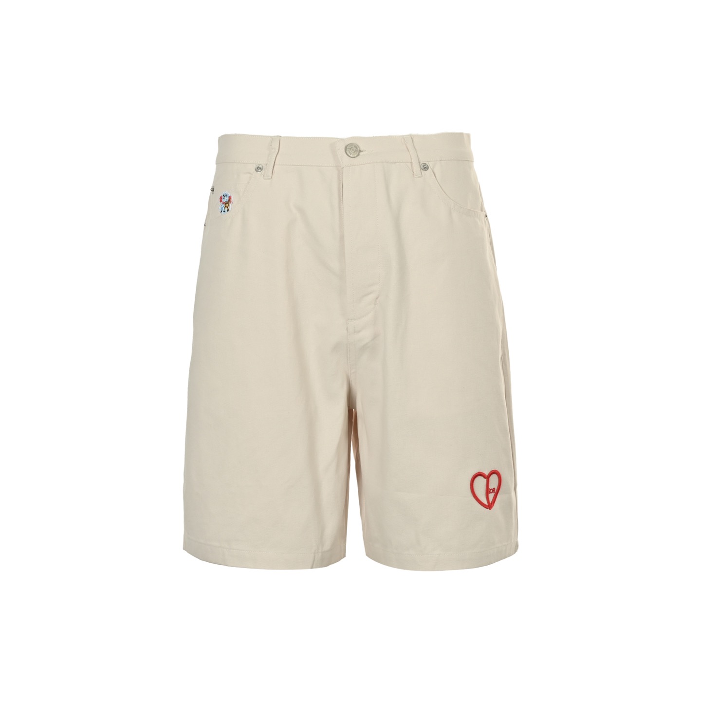 Dior/迪奥 24ss 情人节限定爱心刺绣短裤
