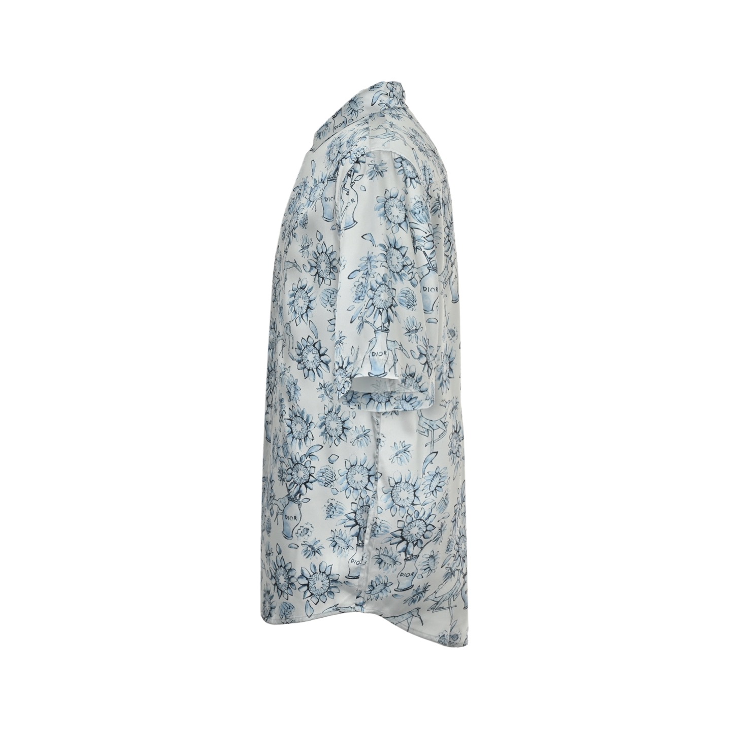 Dior/迪奥 25ss 花卉动物满印短袖衬衫