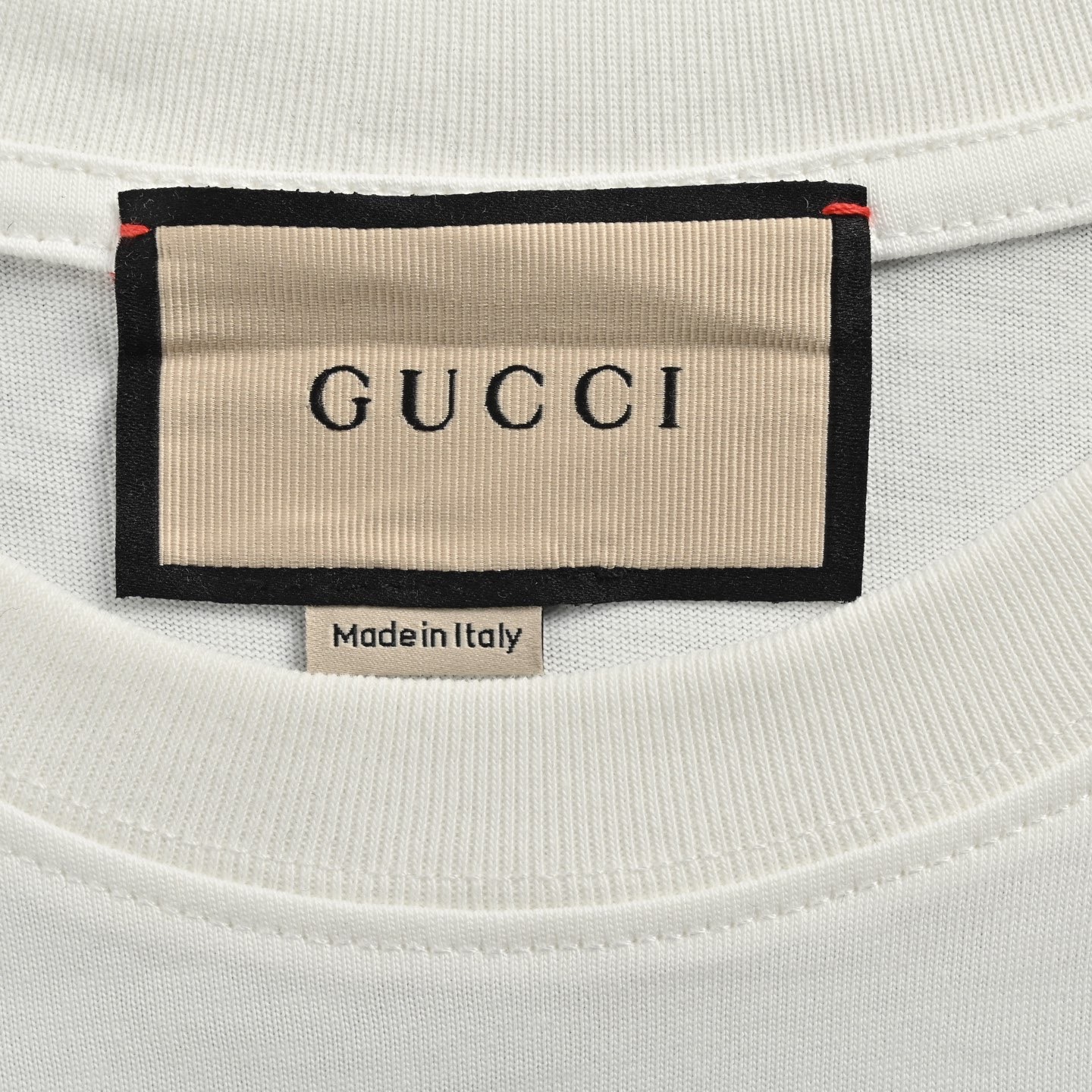 Gucci/古驰 25ss 蛇年限定印花短袖 白色