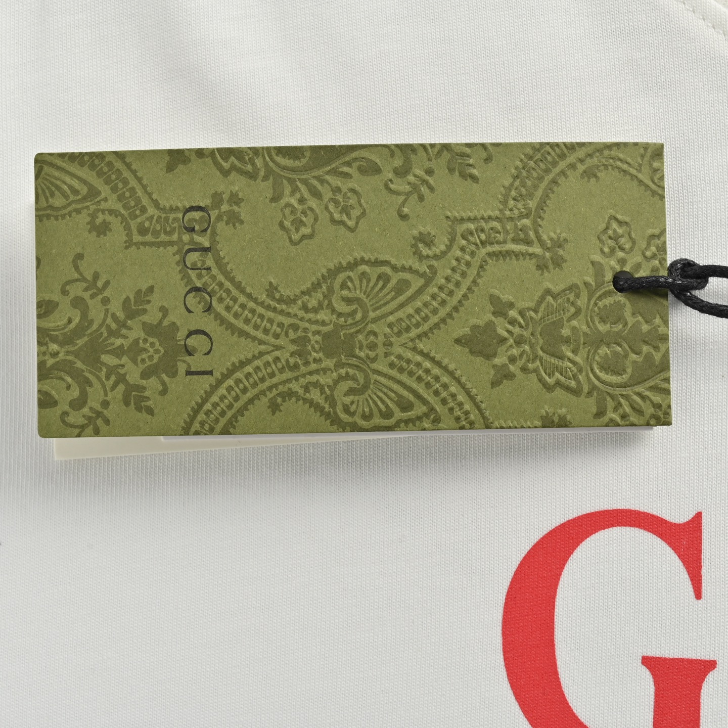 Gucci/古驰 25ss 蛇年限定印花短袖 白色