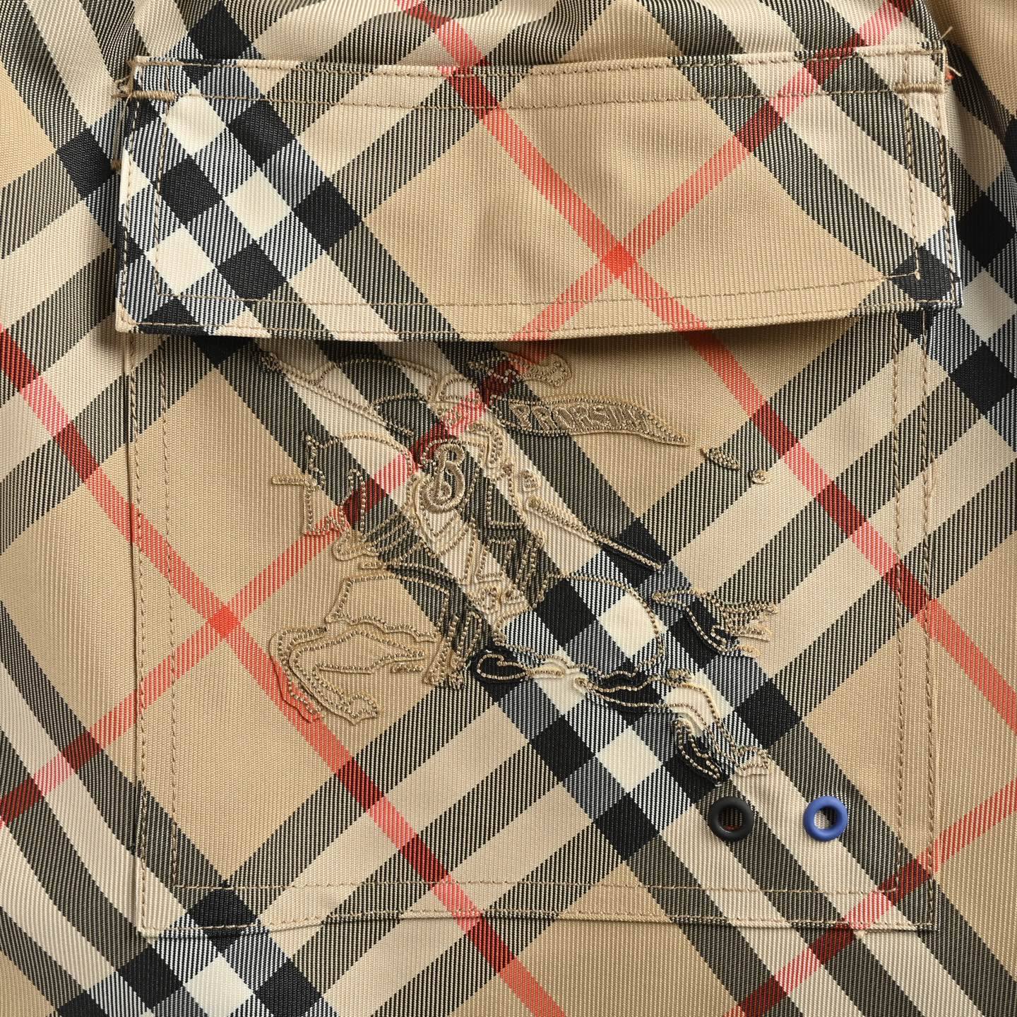 Burberry/巴宝莉 25ss 男款斜格纹短裤