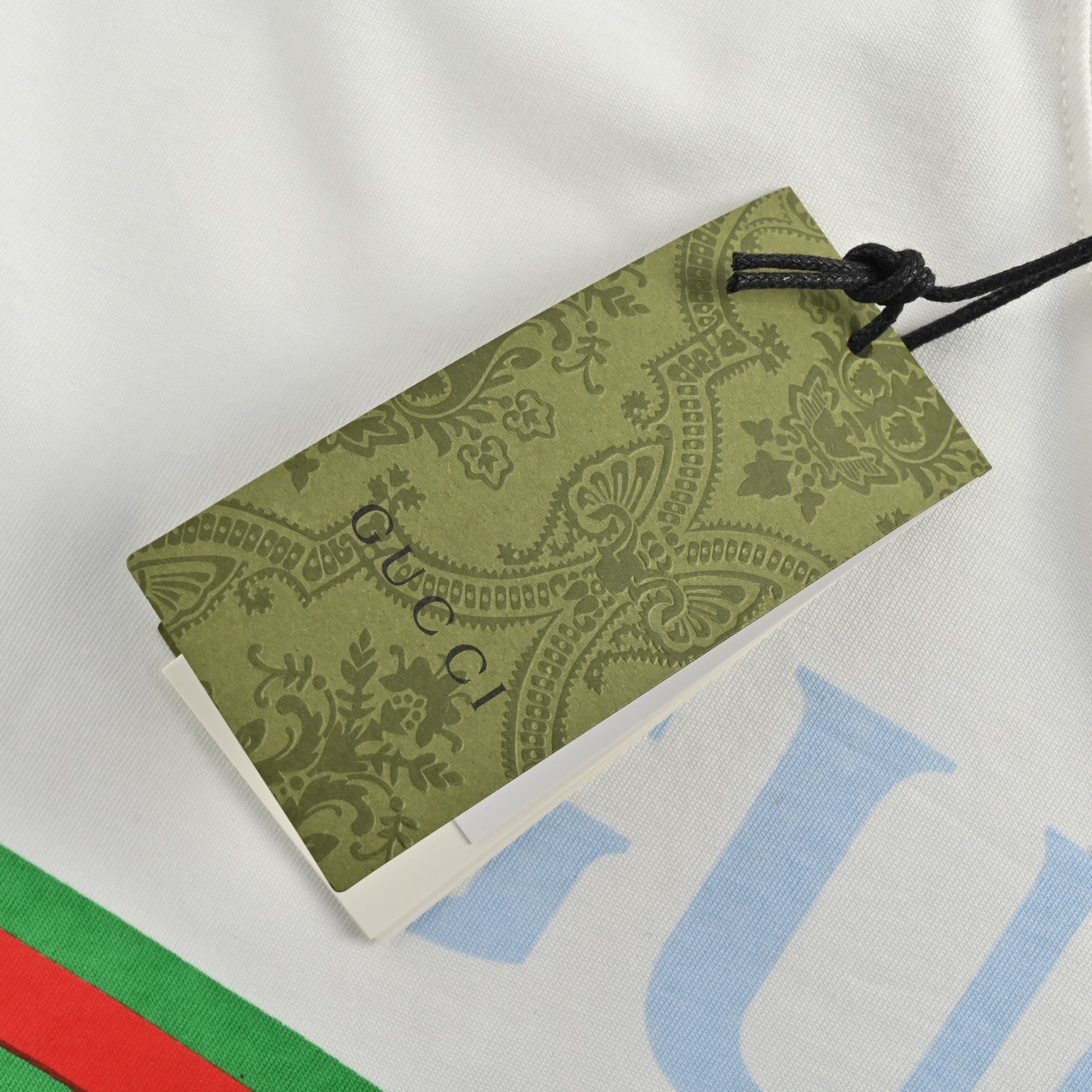 Gucci/古驰 25ss 蛇年限定印花短袖 白色