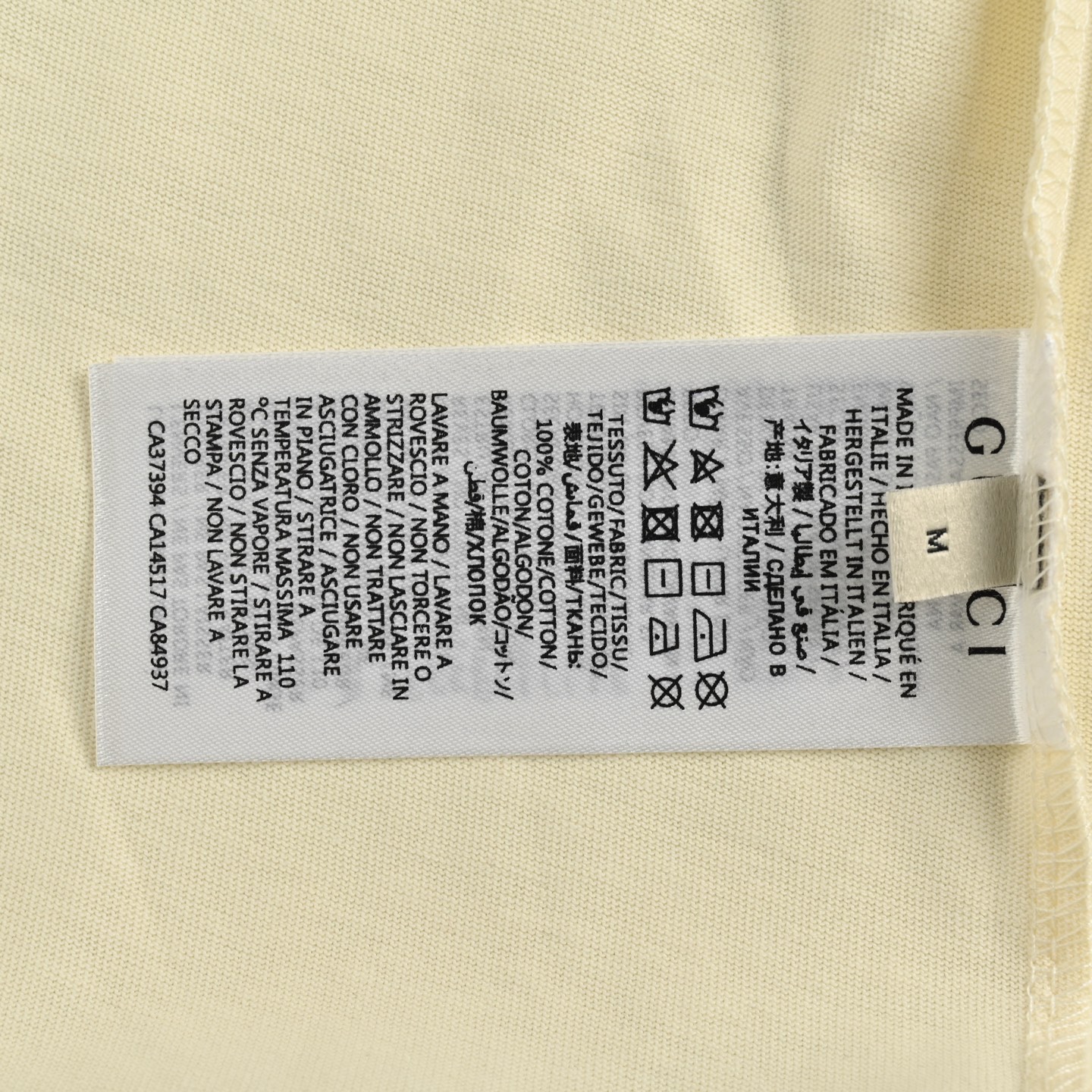 Gucci/古驰 24ss 卡通印花短袖 杏色