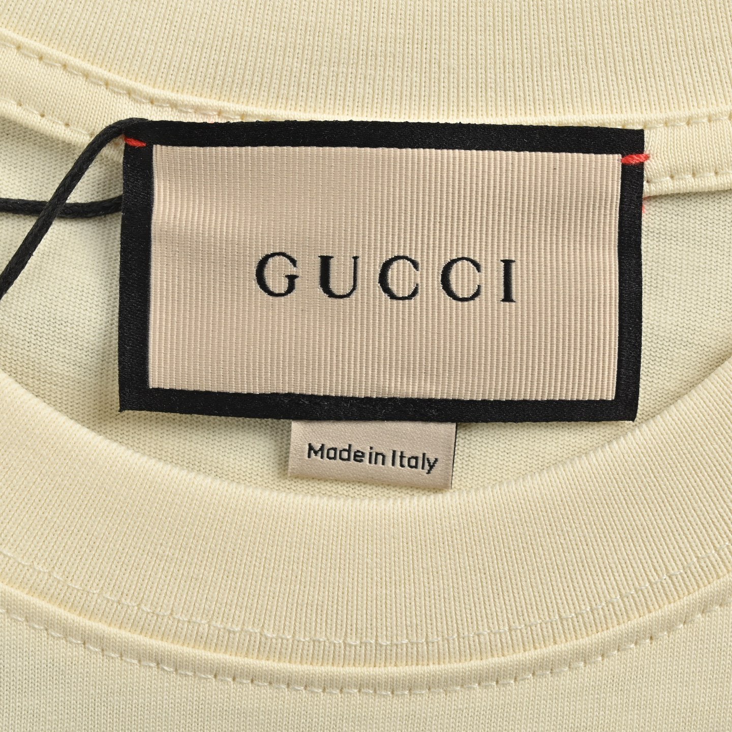 Gucci/古驰 24ss 战马刺绣短袖 米白色