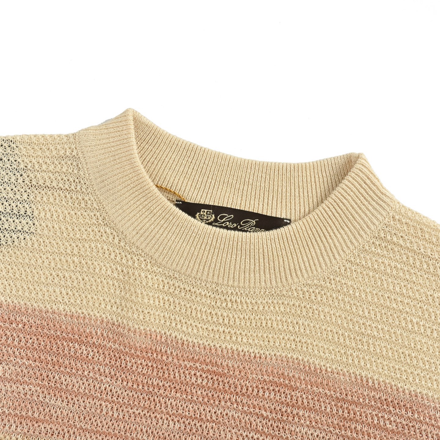 Loro Piana LP 54ss 条纹针织短袖
