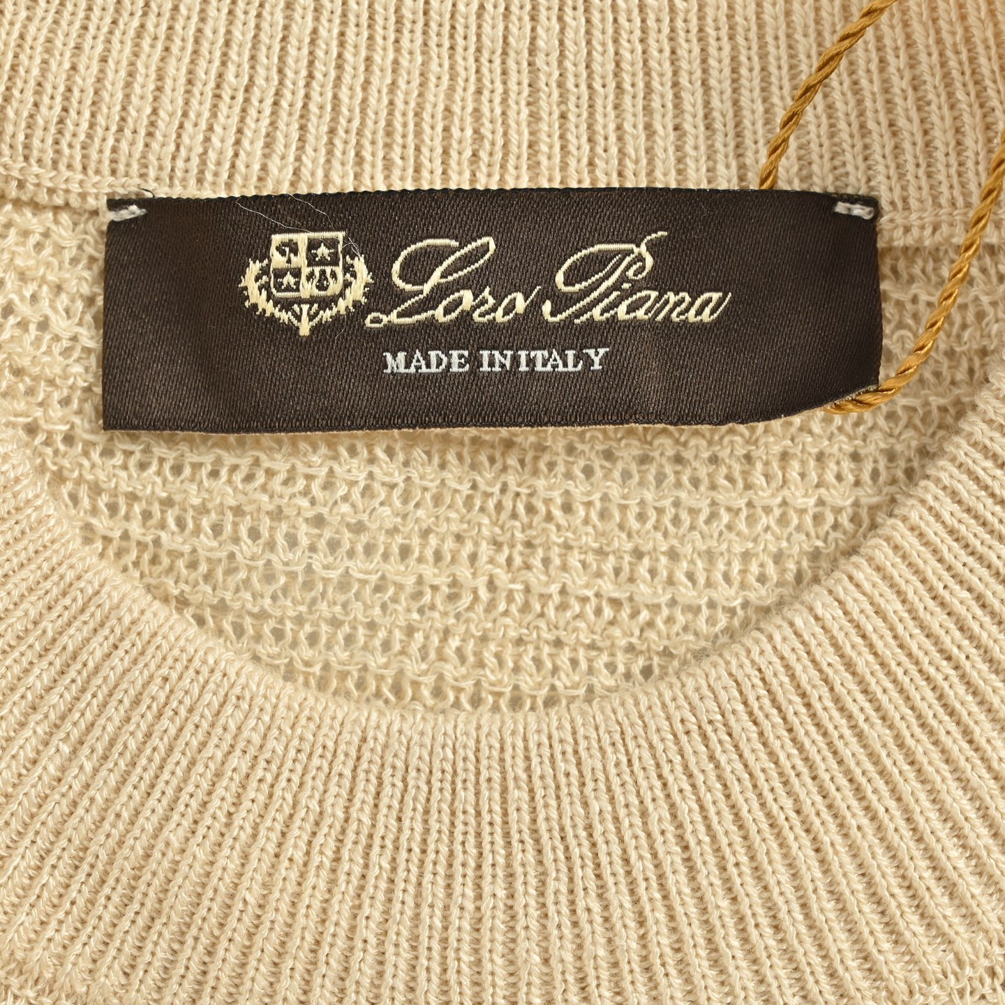 Loro Piana LP 54ss 条纹针织短袖