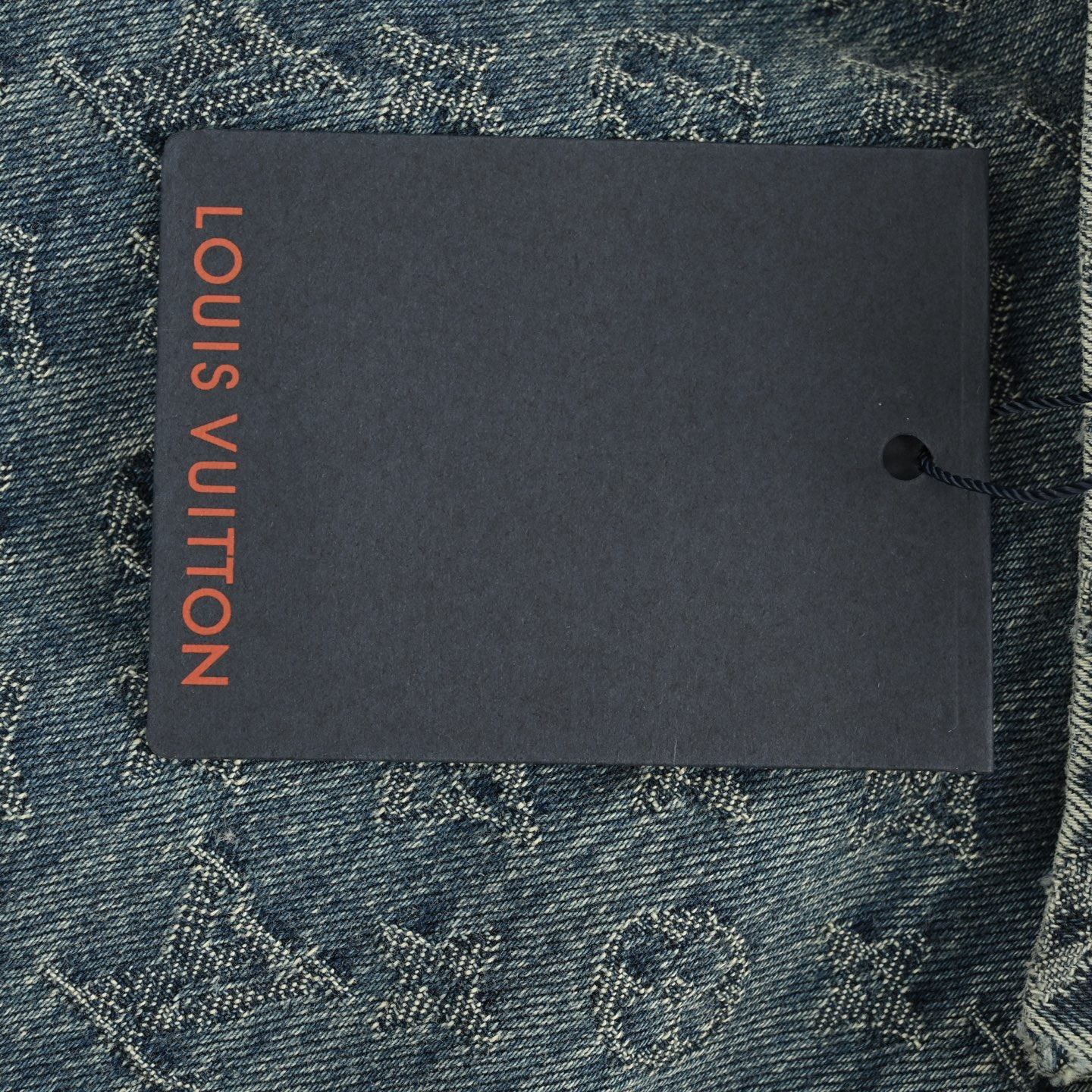 Louis Vuitton/路易威登 25ss 满幅老花提花套装牛仔短袖衬衫