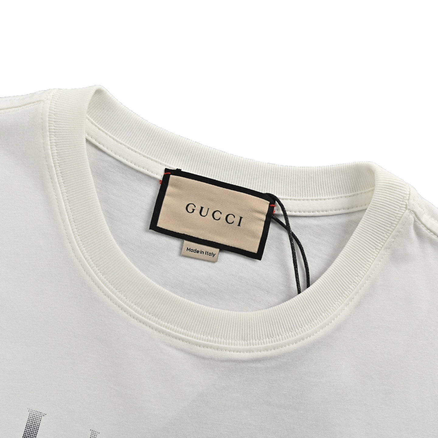 Gucci/古驰 24ss 渐变腰带印花短袖