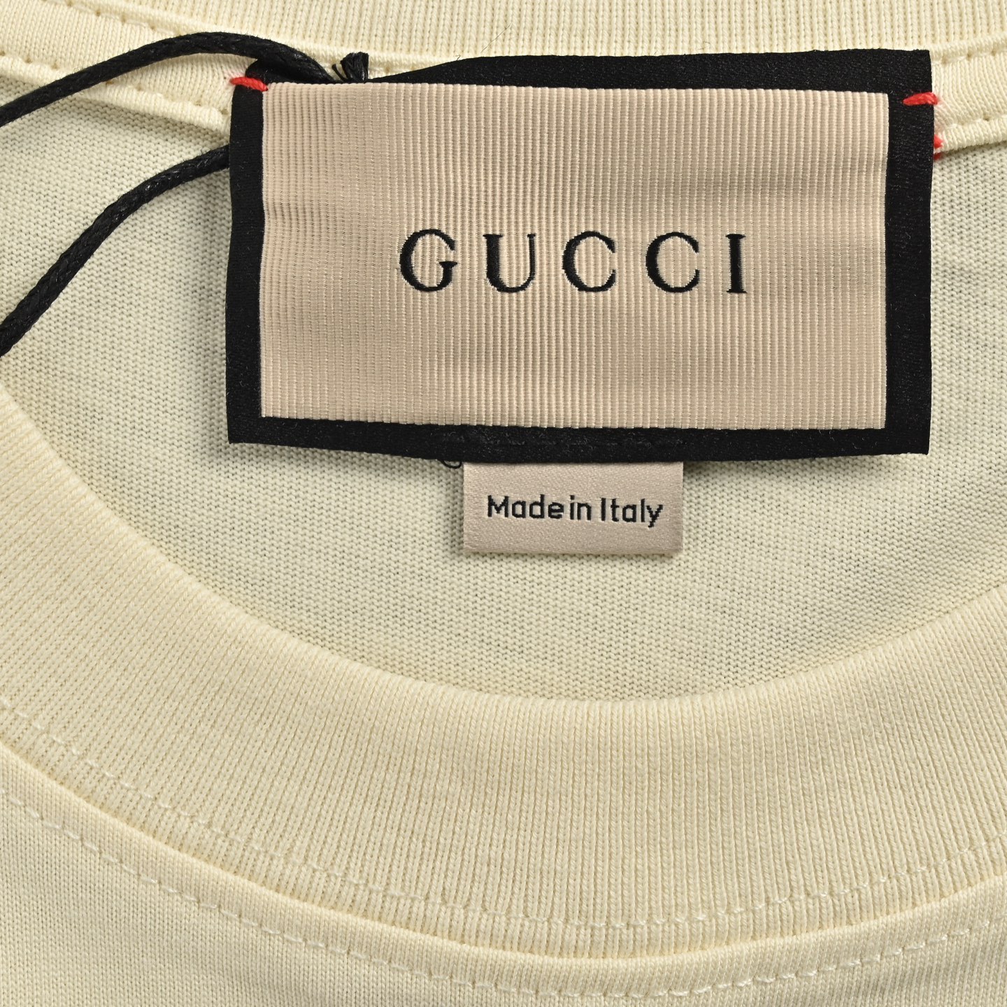 Gucci/古驰 25ss 斑驳字母印花短袖