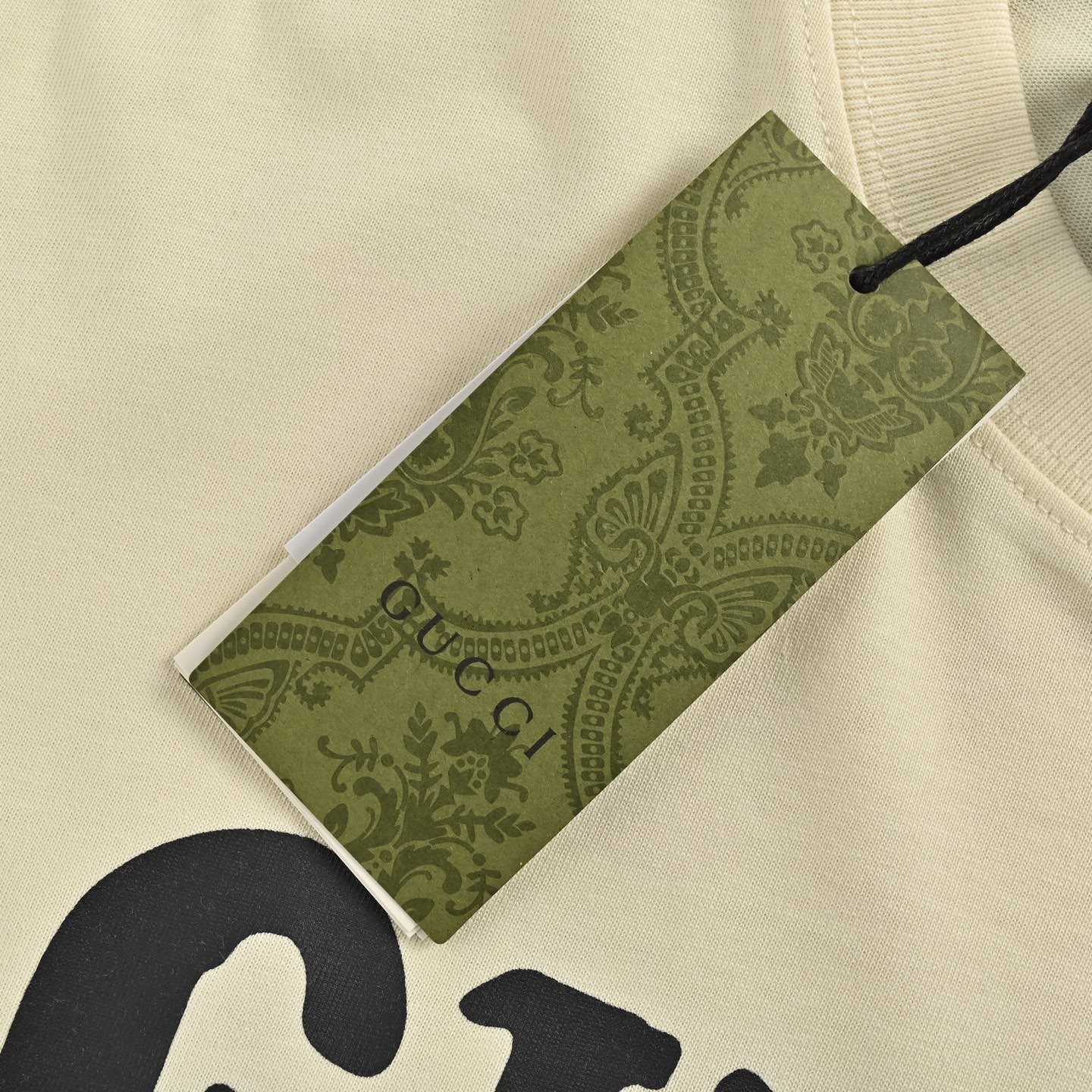 Gucci/古驰 25ss 斑驳字母印花短袖