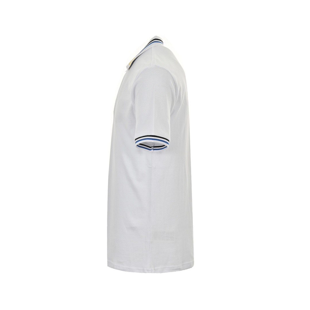 Fendi/芬迪 24ss 领口FF刺绣织带Polo短袖