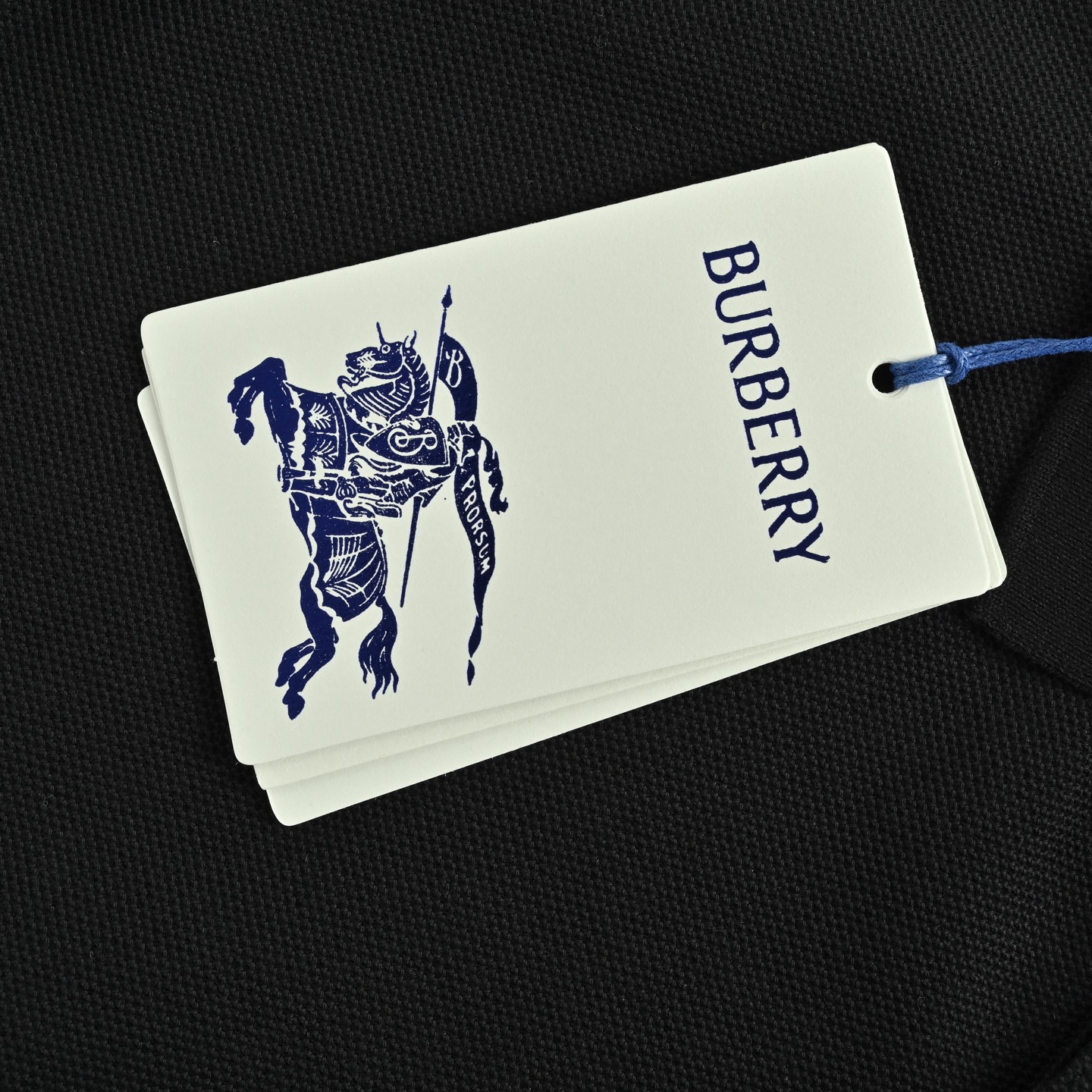 Burberry/巴宝莉 25ss 草体签名字母刺绣Polo短袖