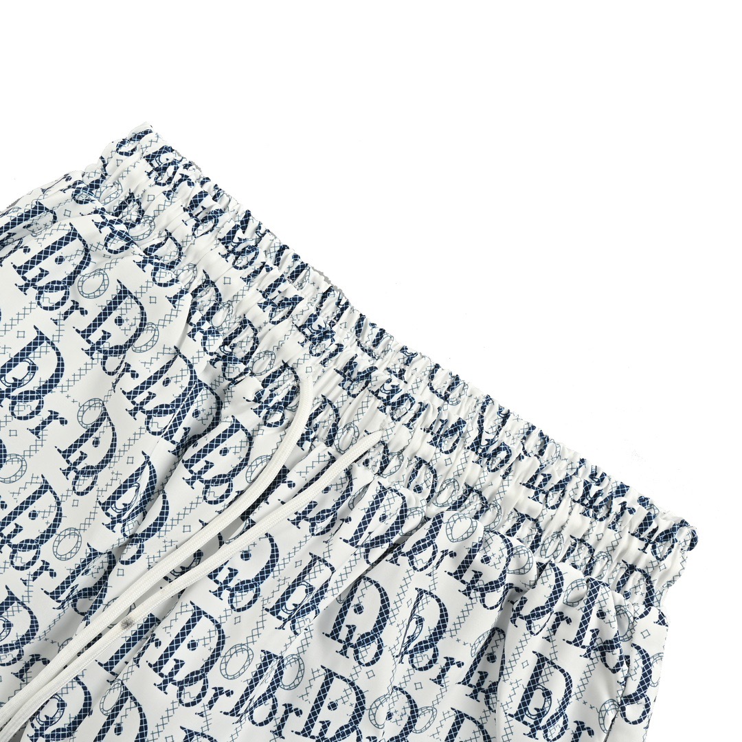 Dior/迪奥 24ss 满印字母沙滩短裤 CD满印短裤
