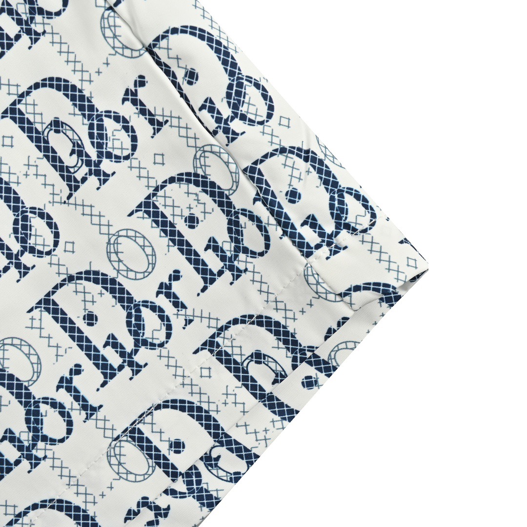 Dior/迪奥 24ss 满印字母沙滩短裤 CD满印短裤