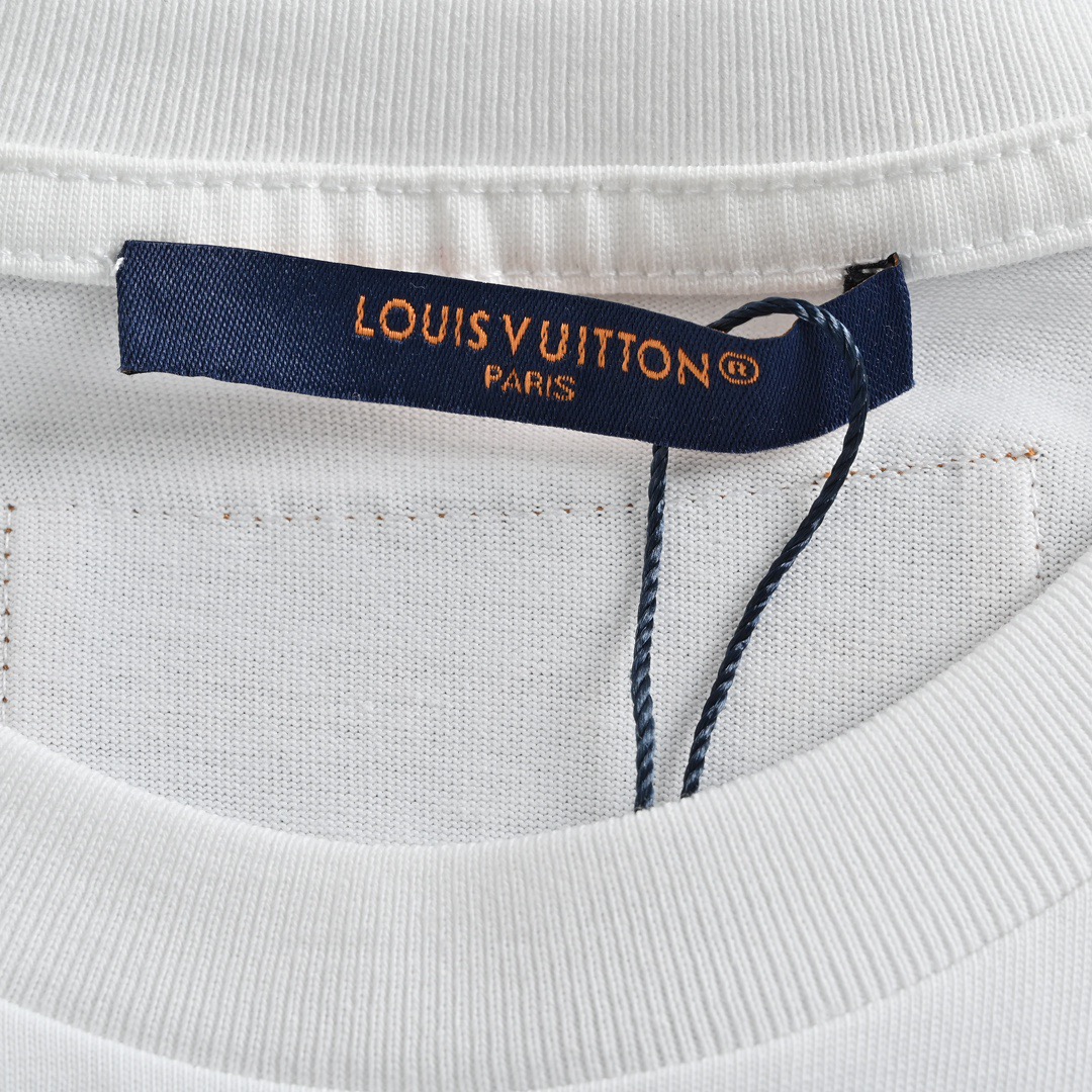 Louis Vuitton/路易威登 23ss 雪糕冰淇淋字母印花短袖