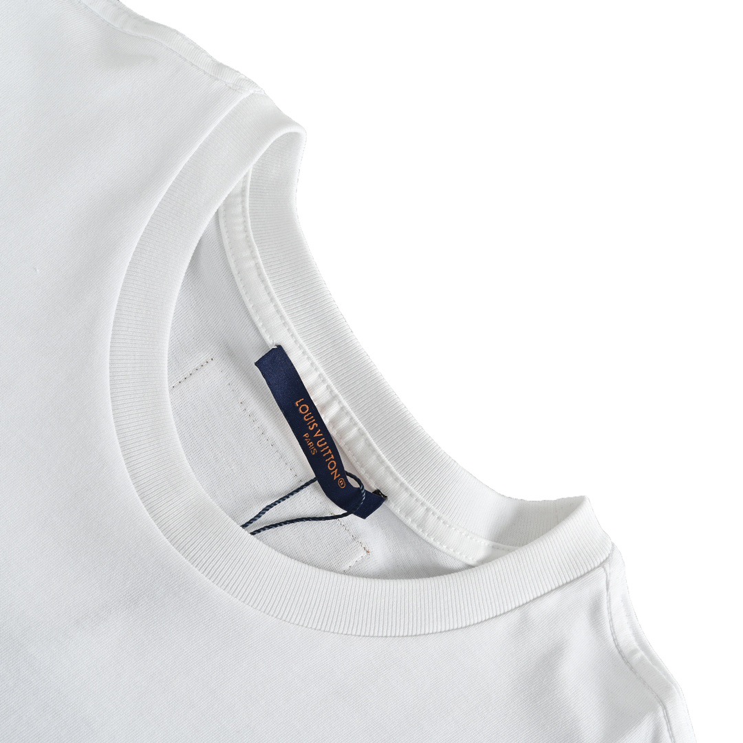 Louis Vuitton/路易威登 23ss 雪糕冰淇淋字母印花短袖