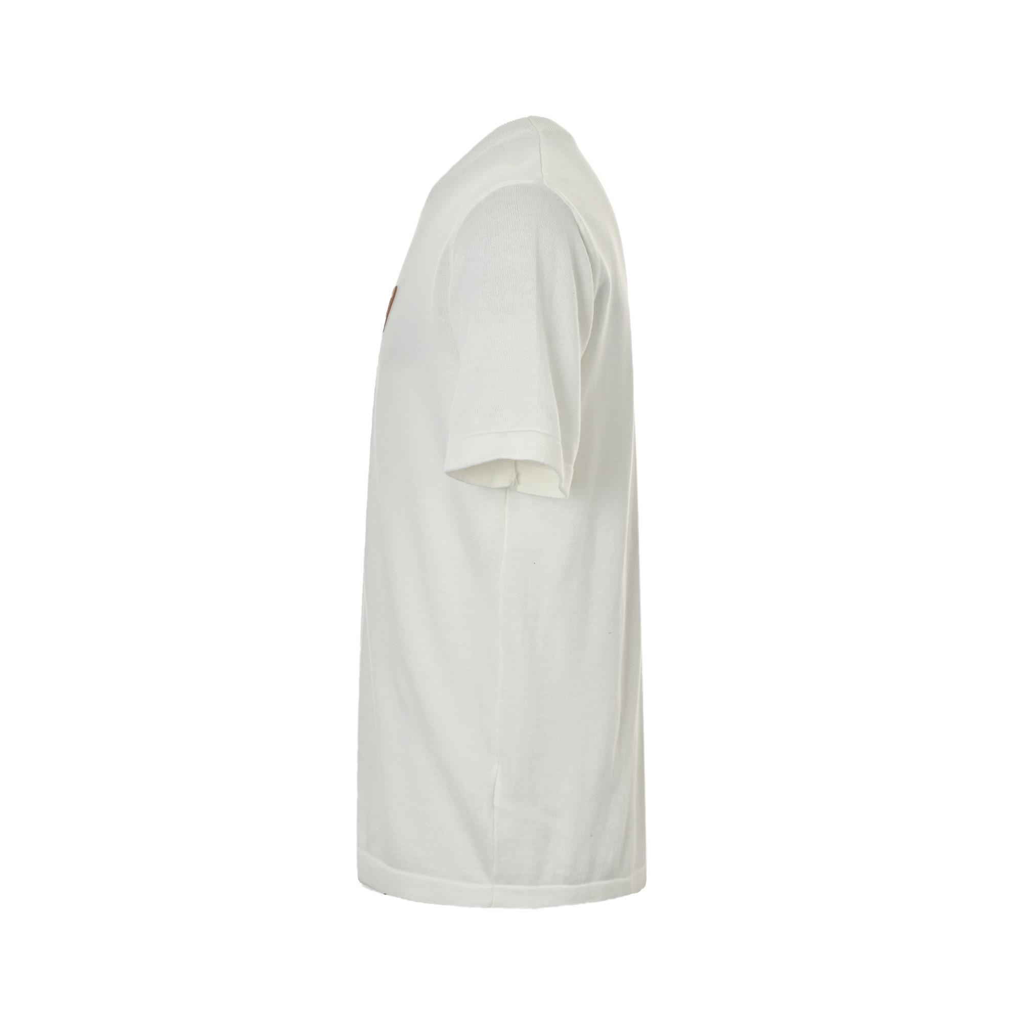 Louis Vuitton/路易威登 25ss 胸前皮牌针织短袖