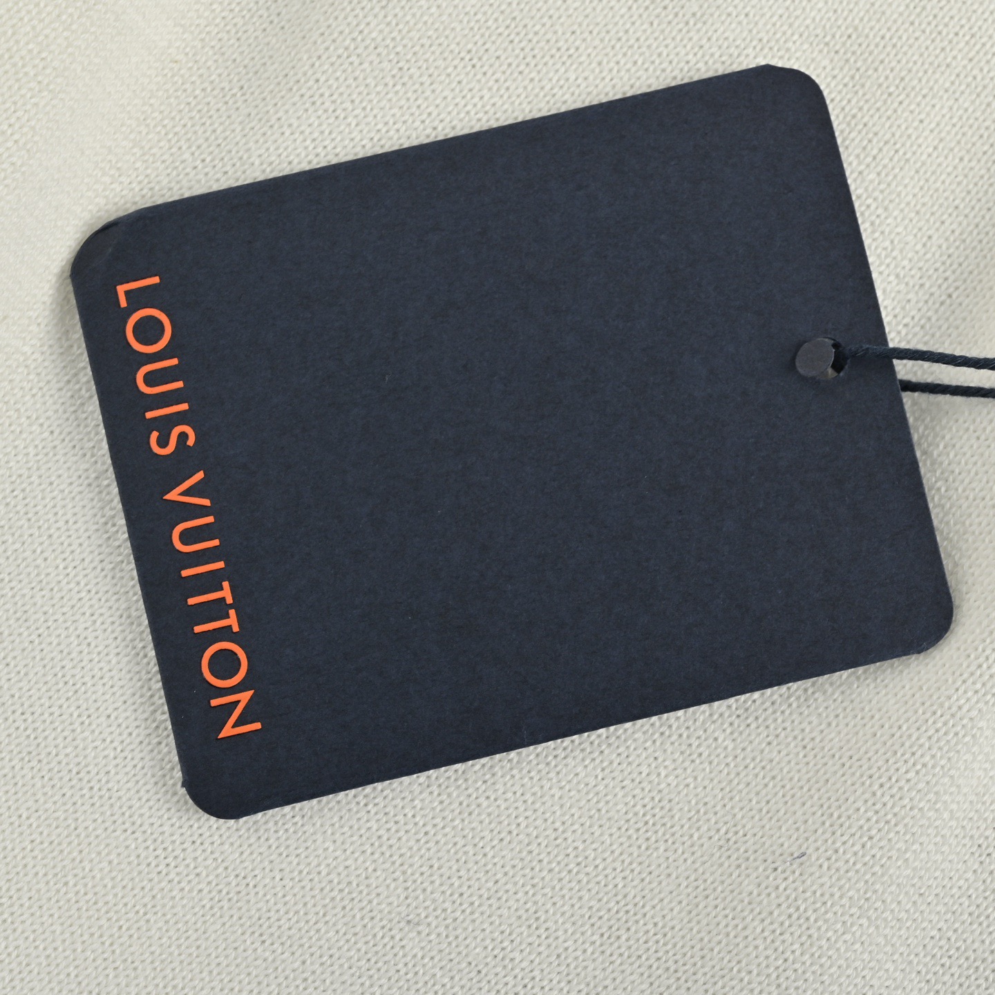 Louis Vuitton/路易威登 25ss 胸前皮牌针织短袖