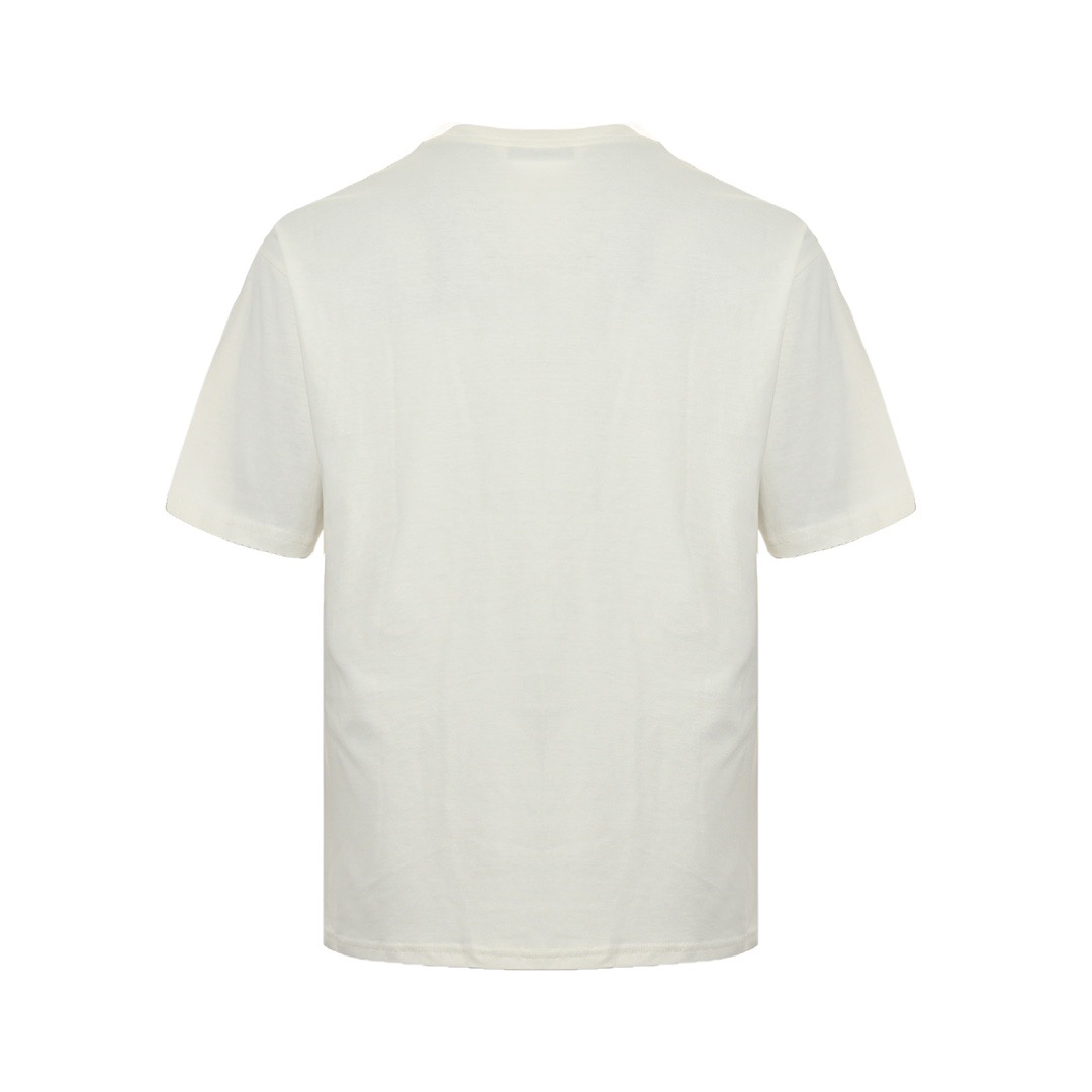 Dior/迪奥 24ss 字母logo印花短袖 定制280g水洗双纱棉面料