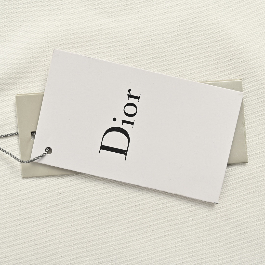 Dior/迪奥 24ss 字母logo印花短袖 定制280g水洗双纱棉面料