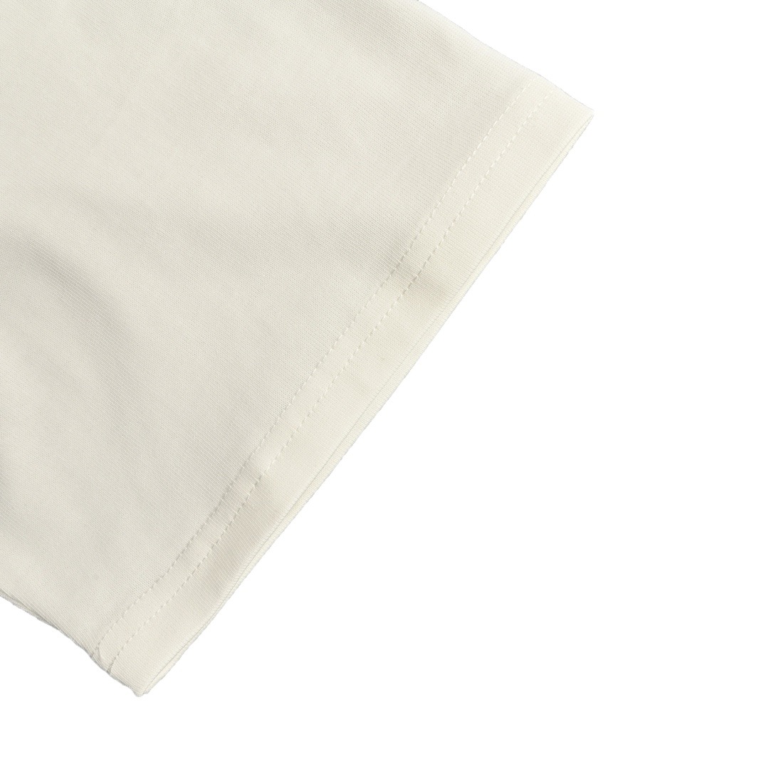 Dior/迪奥 24ss 字母logo印花短袖 定制280g水洗双纱棉面料