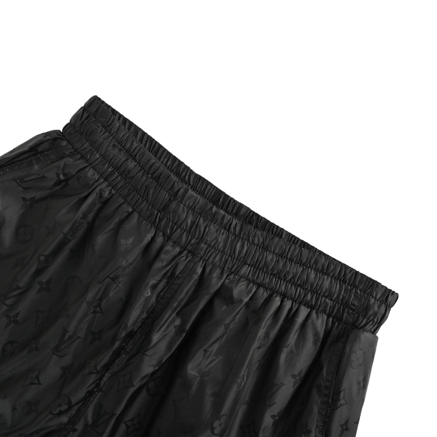 Louis Vuitton/路易威登 经典暗纹老花提花沙滩短裤 黑色