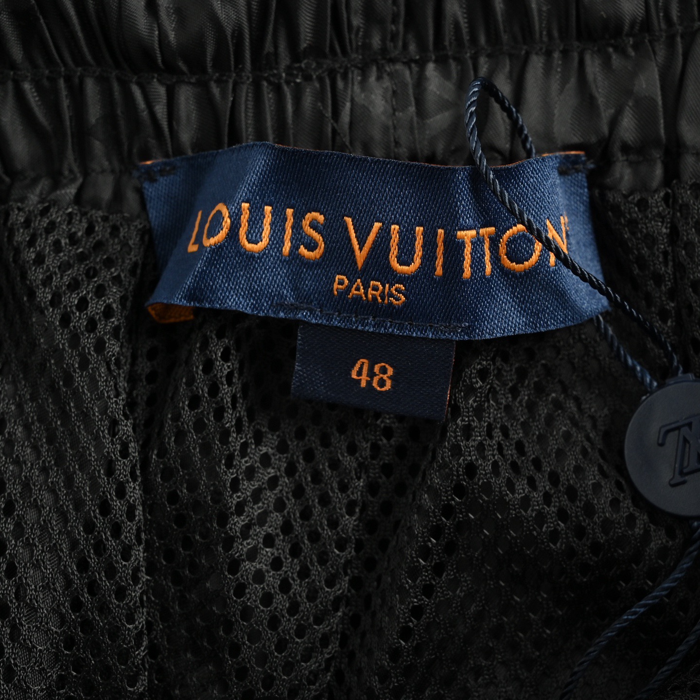 Louis Vuitton/路易威登 经典暗纹老花提花沙滩短裤 黑色