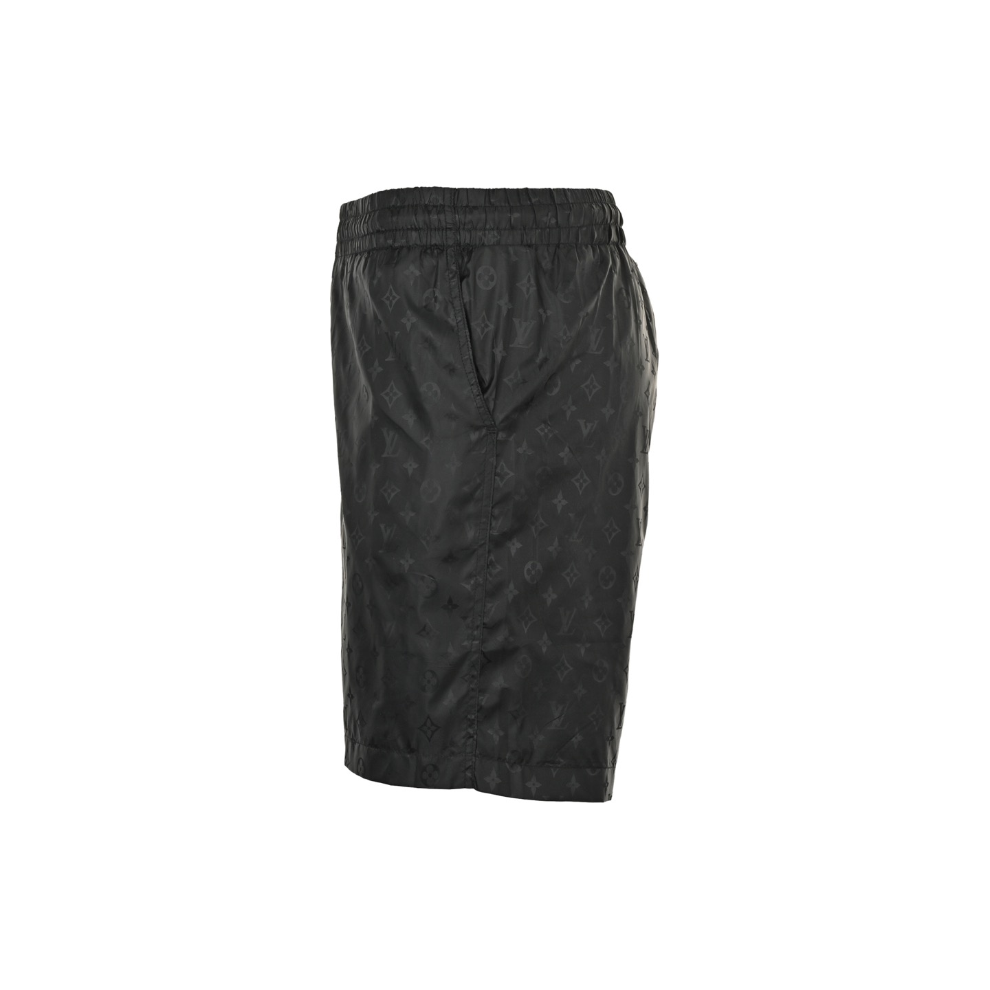 Louis Vuitton/路易威登 经典暗纹老花提花沙滩短裤 黑色