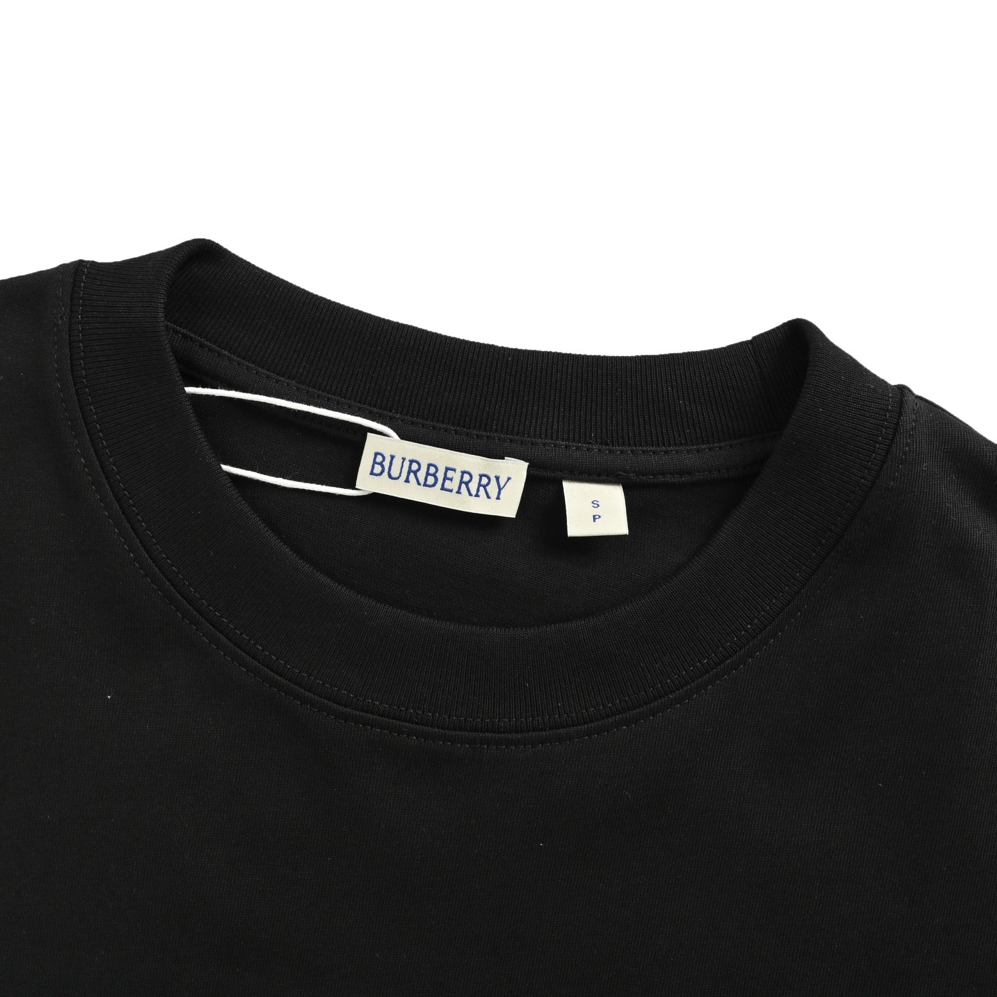 Burberry/巴宝莉 25ss 格纹TB贴布刺绣字母短袖