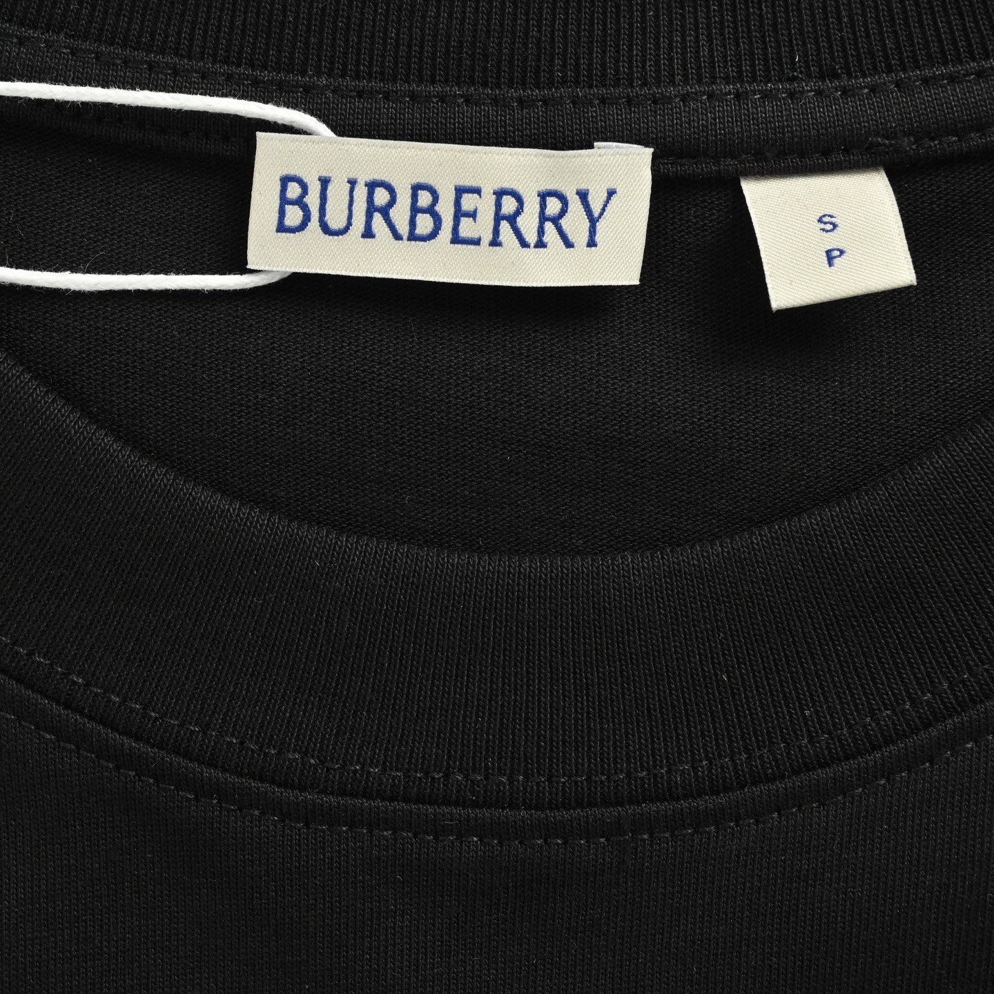 Burberry/巴宝莉 25ss 格纹TB贴布刺绣字母短袖