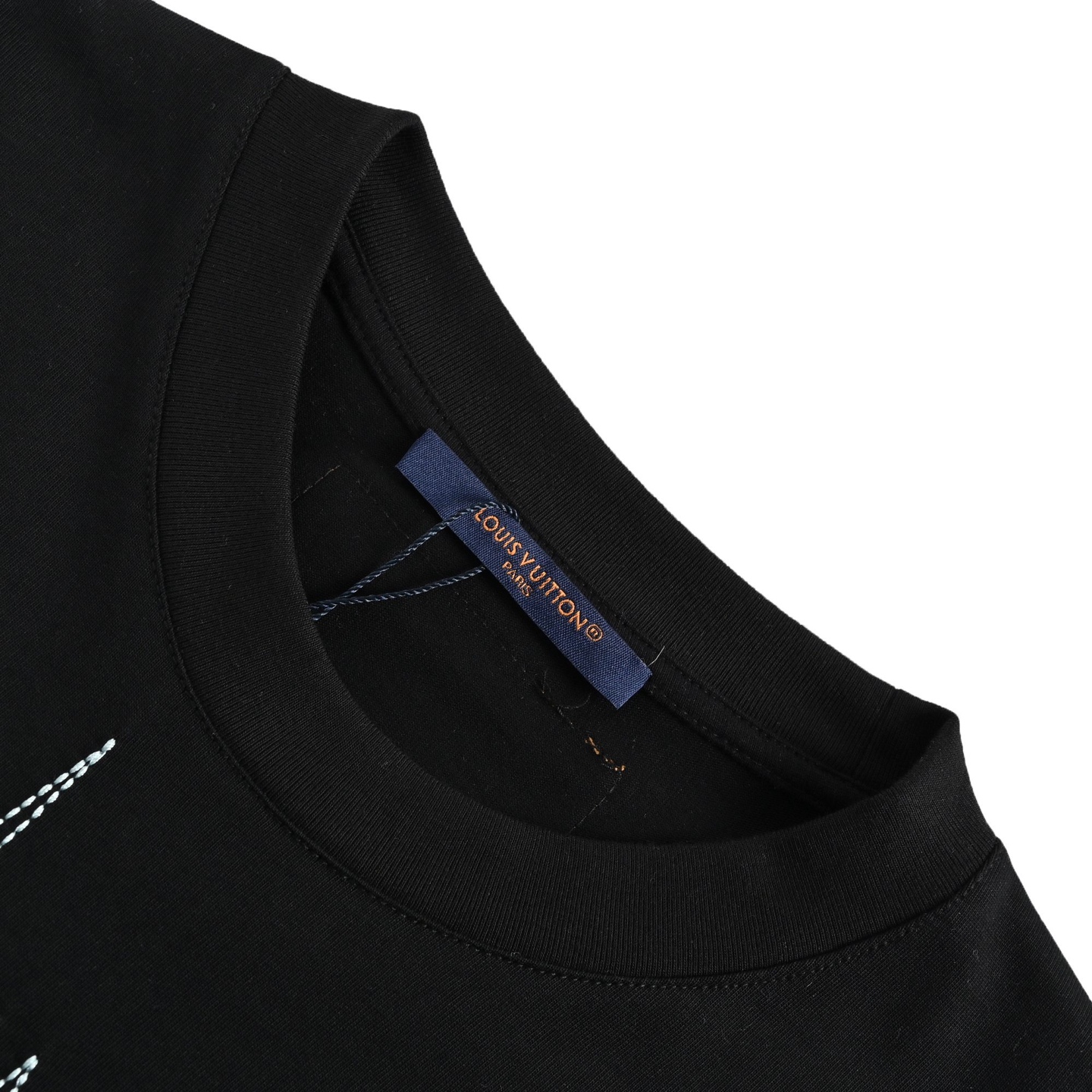 Louis Vuitton 23ss 刺绣流苏微标logo短袖