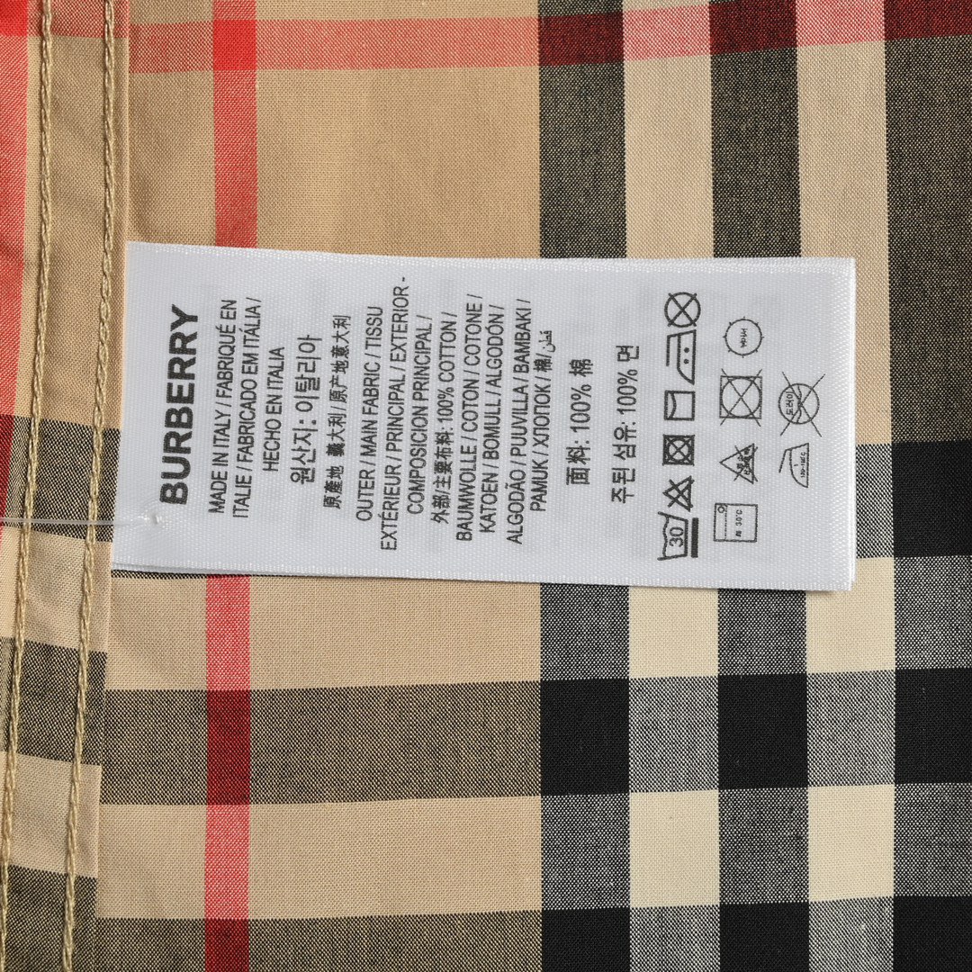 Burberry/巴宝莉 经典格纹衬衫