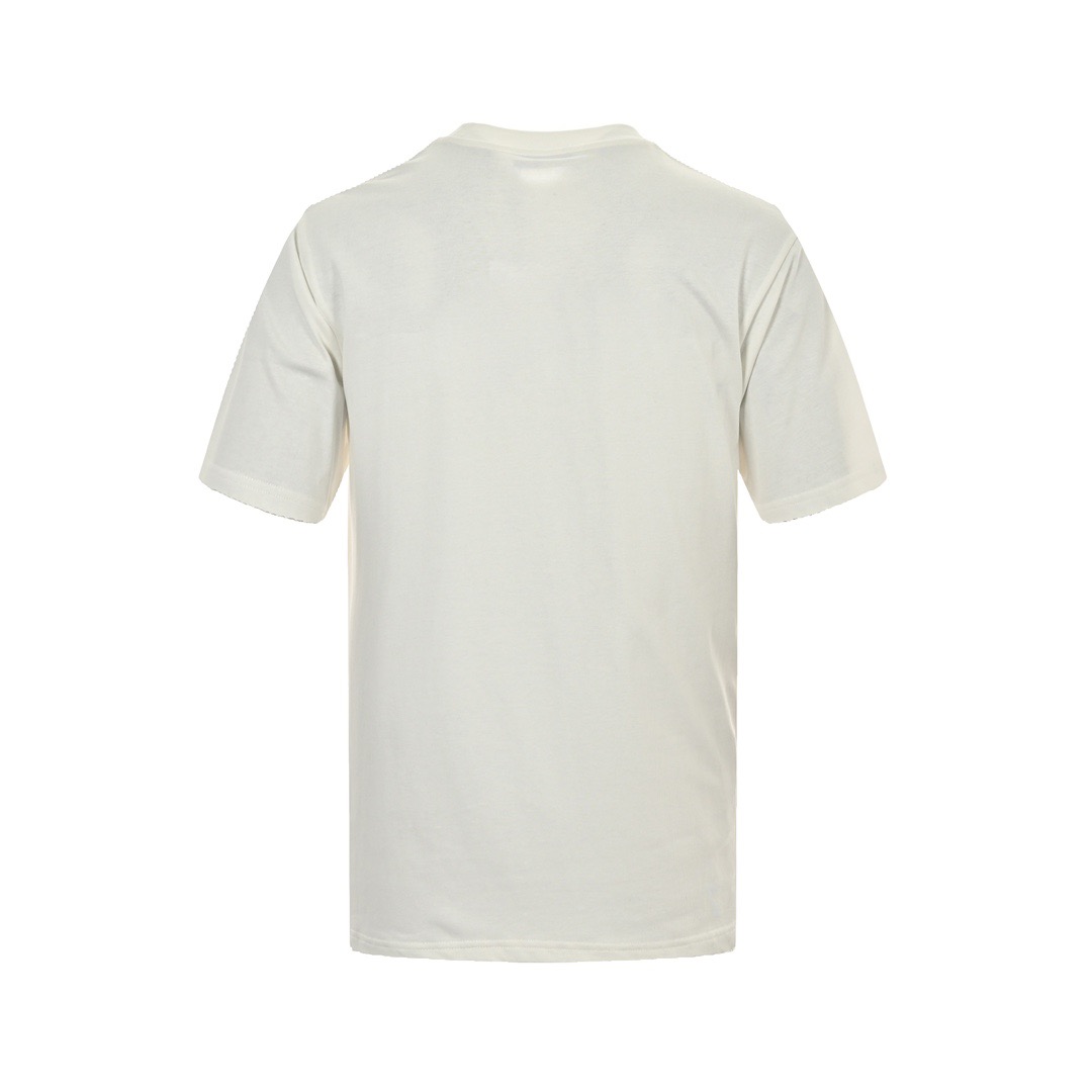 MONCLER/蒙口 24ss 植绒字母logo印花短袖