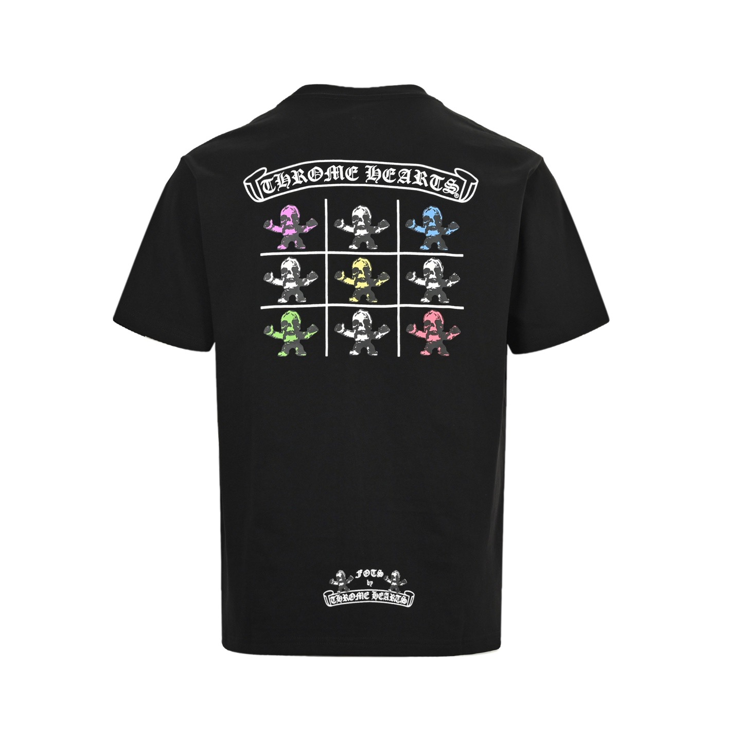 Chrome Hearts/克罗心FOTI联名骷髅短袖黑色 白色