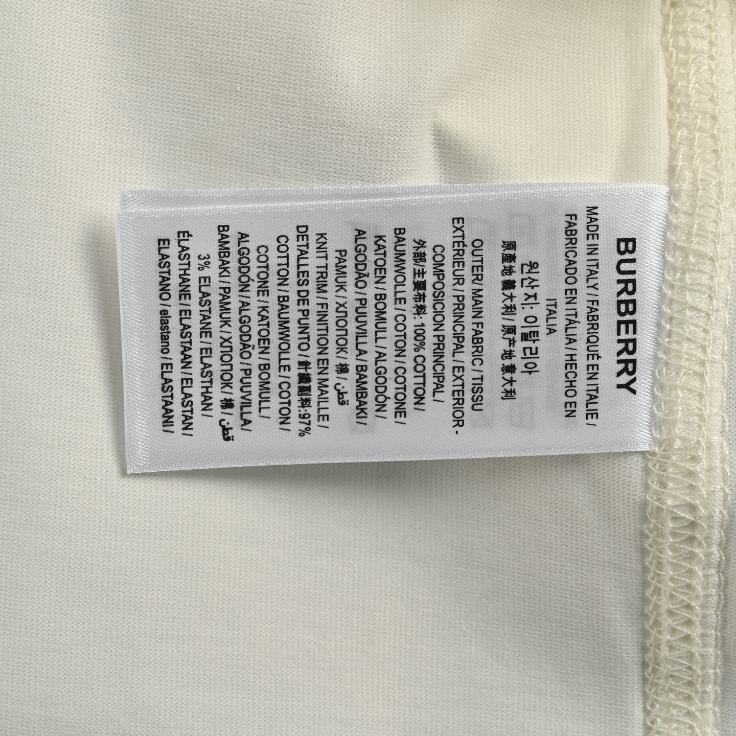 Burberry/巴宝莉 25ss 骑士战马发泡印花短袖