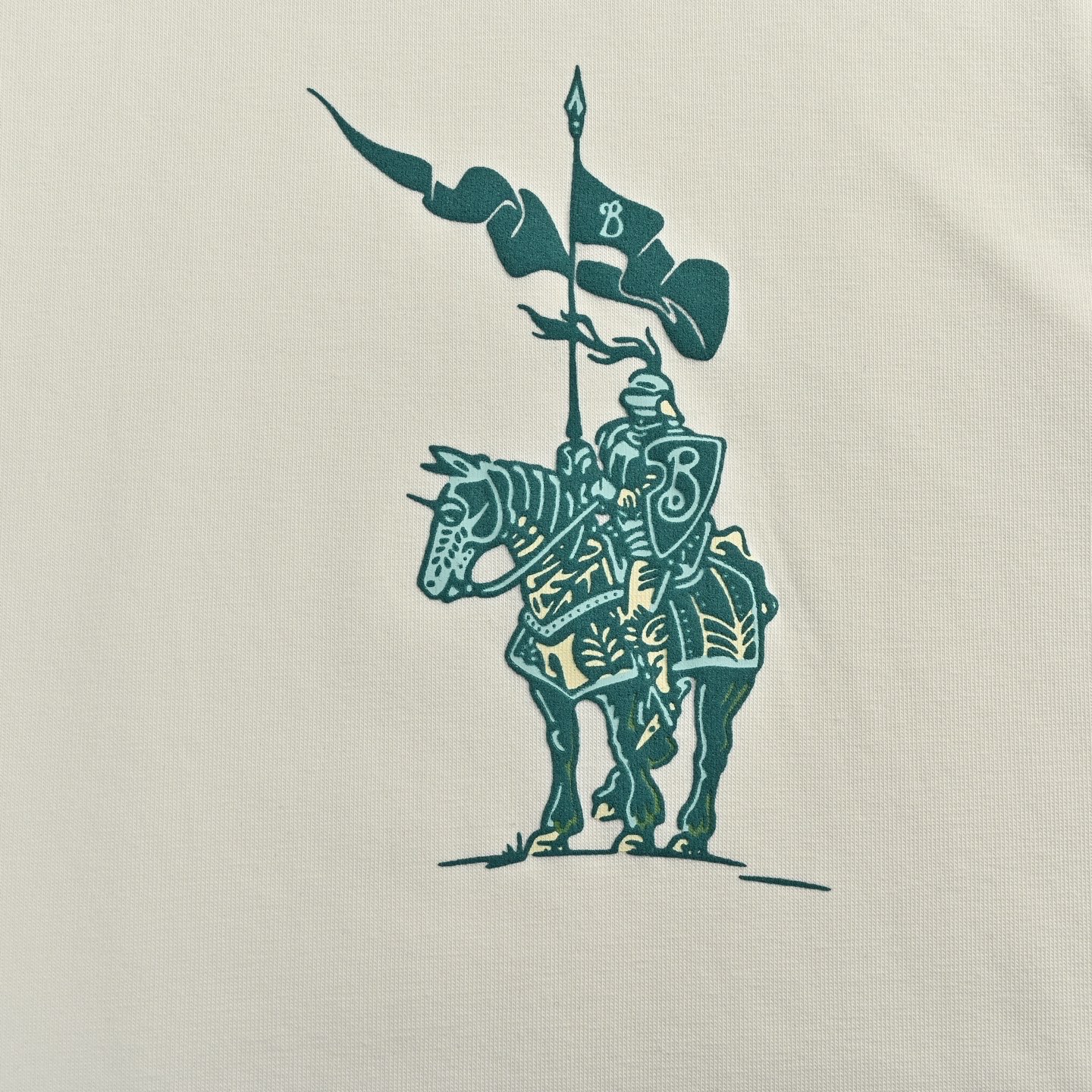 Burberry/巴宝莉 25ss 骑士战马发泡印花短袖