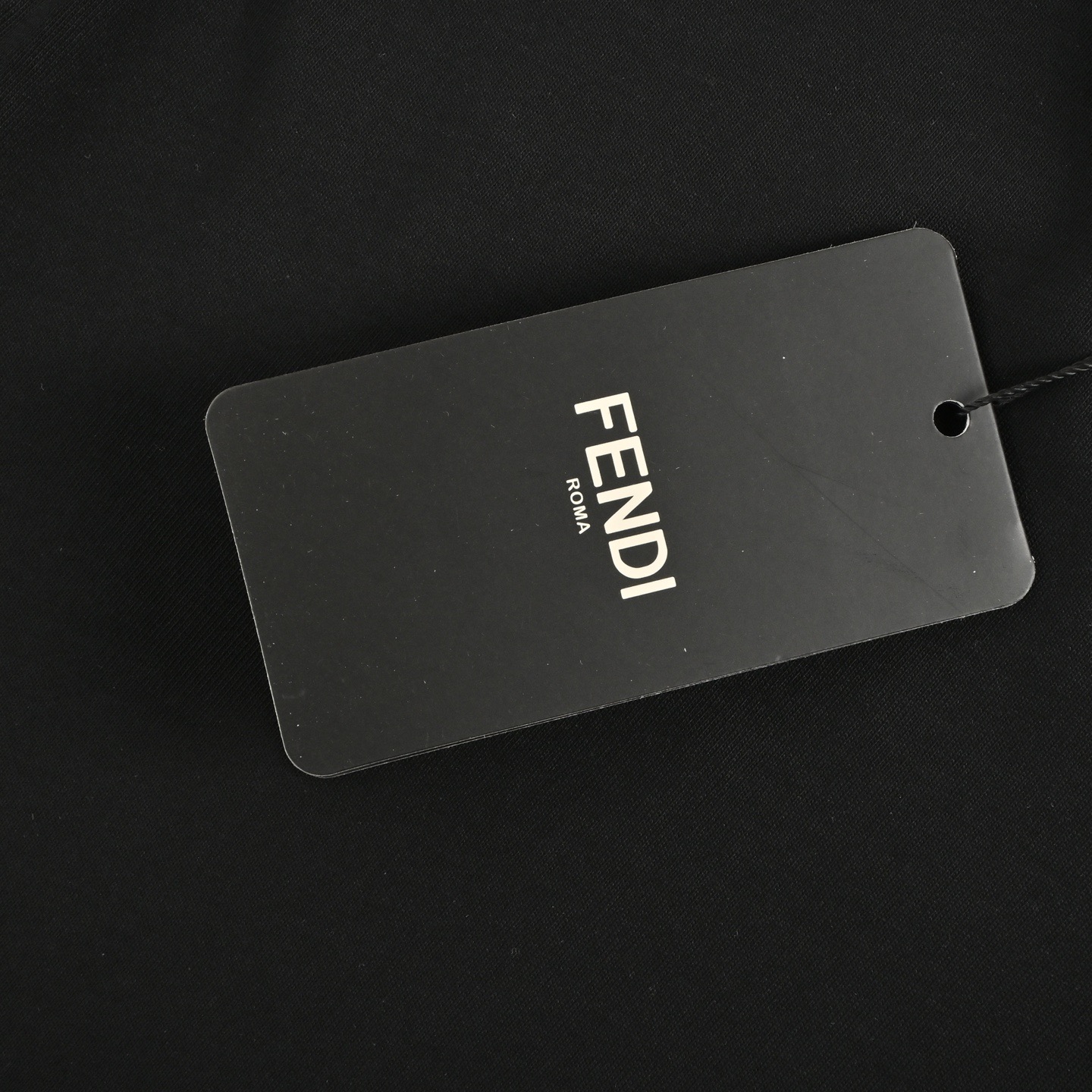 Fendi/芬迪 FF彩色发泡印花短袖 黑色 白色