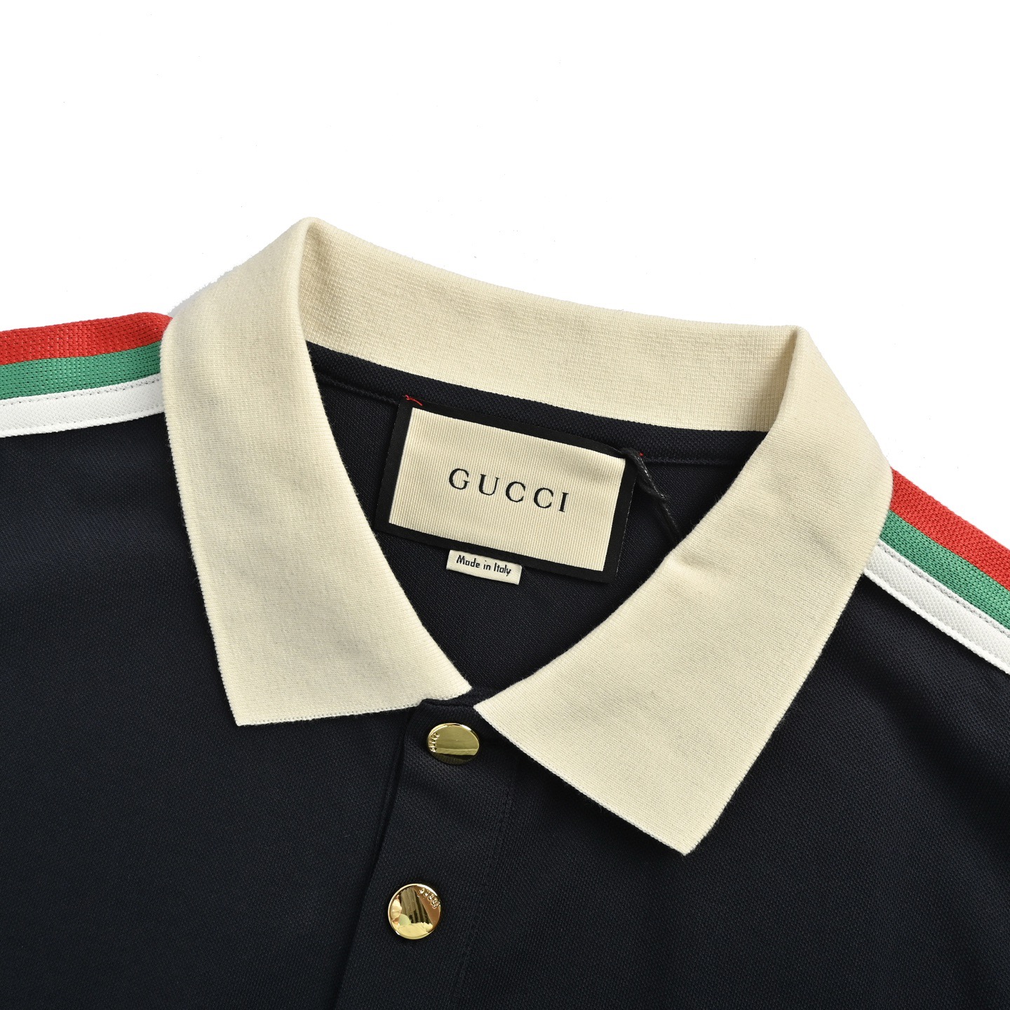 Gucci/古驰 25ss 口袋双G刺绣织带Polo短袖-Chinese UA Cheap High Quatity Brand Clothes Bags handbags Sneakers wholesale wholesaler seller from China Factory suppliers Fashion Clothing Shoes best Quality Beautiful Price Gucci/古驰 25ss 口袋双G刺绣织带Polo短袖