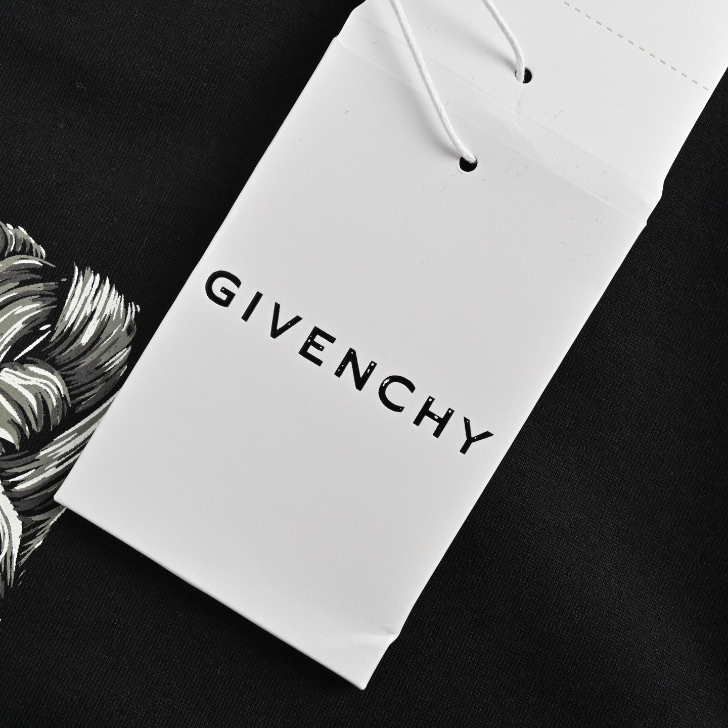 GIVENCHY/纪梵希 25ss 辫子印花短袖
