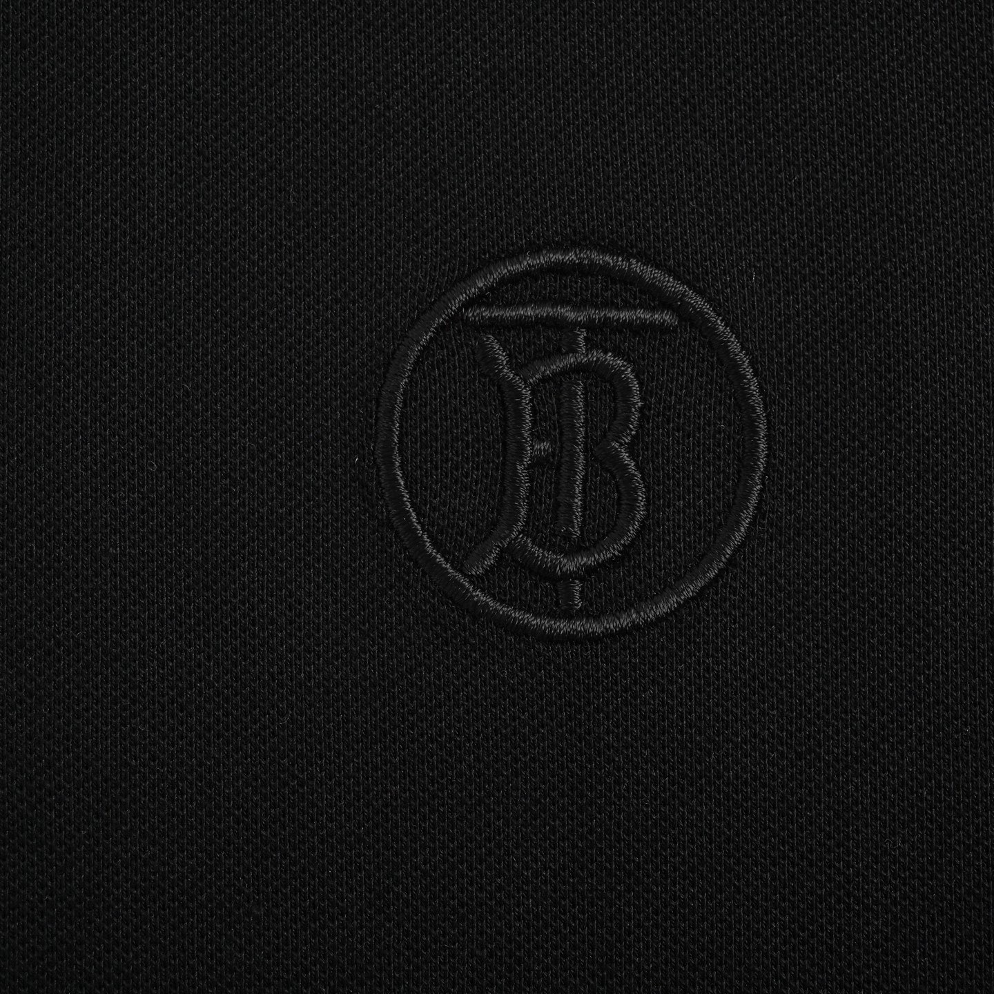 Burberry/巴宝莉 领口彩条刺绣小标Polo短袖