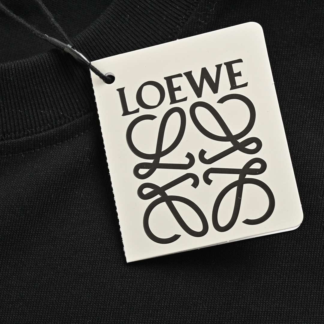 Loewe/罗意威 24ss 毛巾绣字母短袖