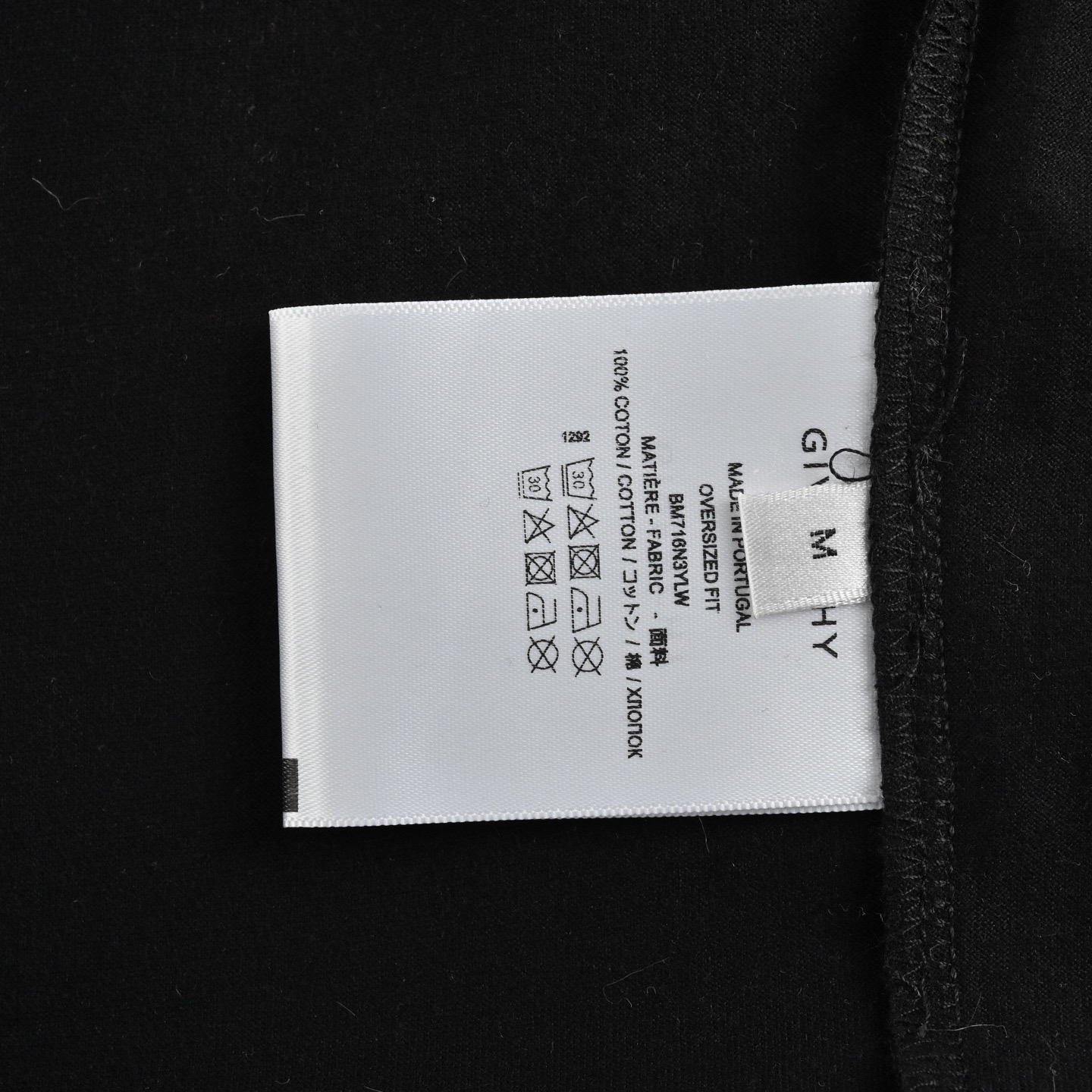 GIVENCHY/纪梵希 25ss 刺绣字母徽标logo短袖
