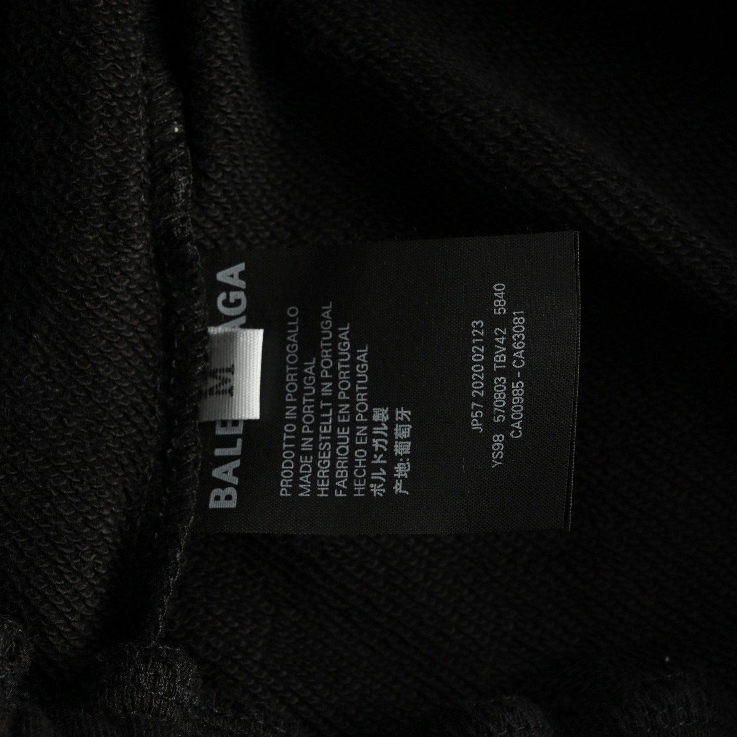 Balenciaga/巴黎世家 25ss 双B字母印花短裤