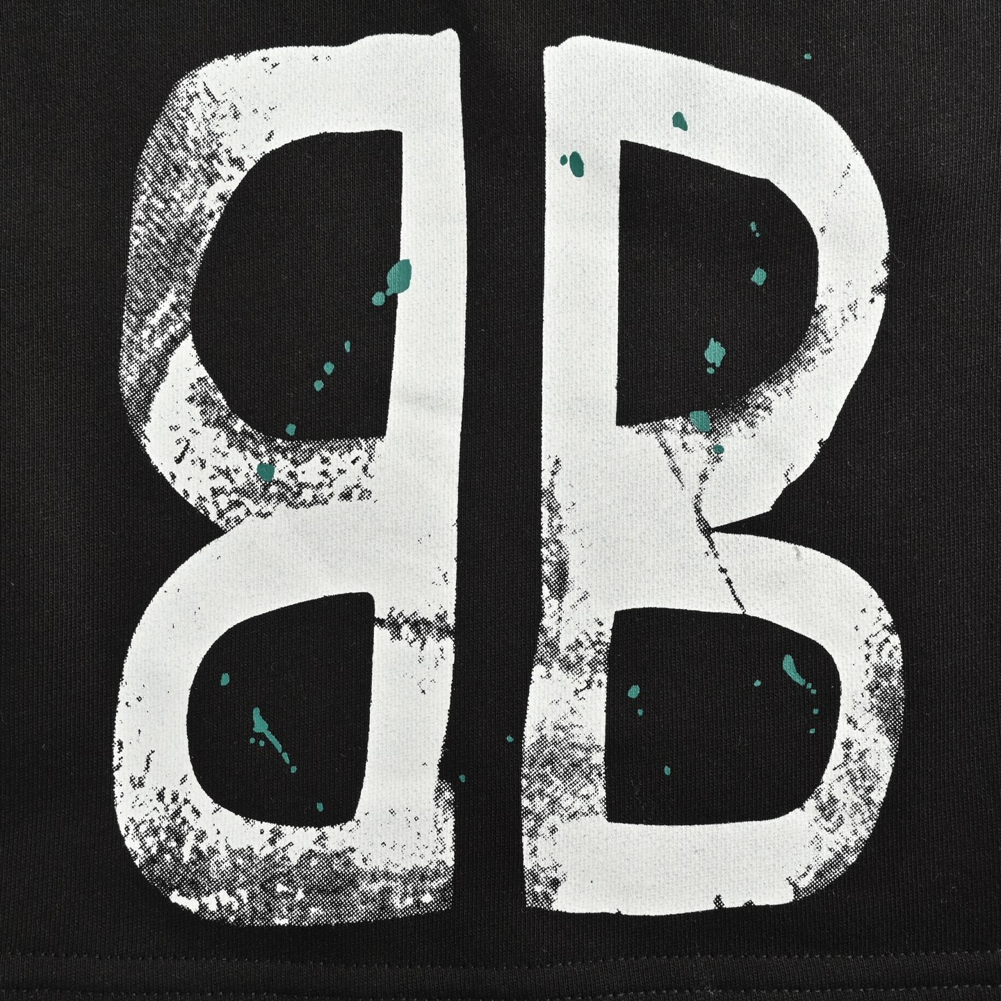 Balenciaga/巴黎世家 25ss 双B字母印花短裤