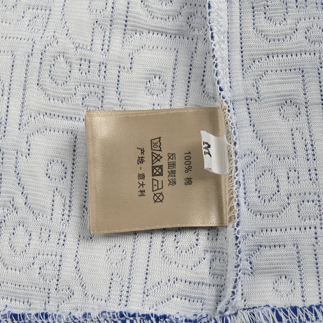 Dior/迪奥 24ss 满印老花提花短袖